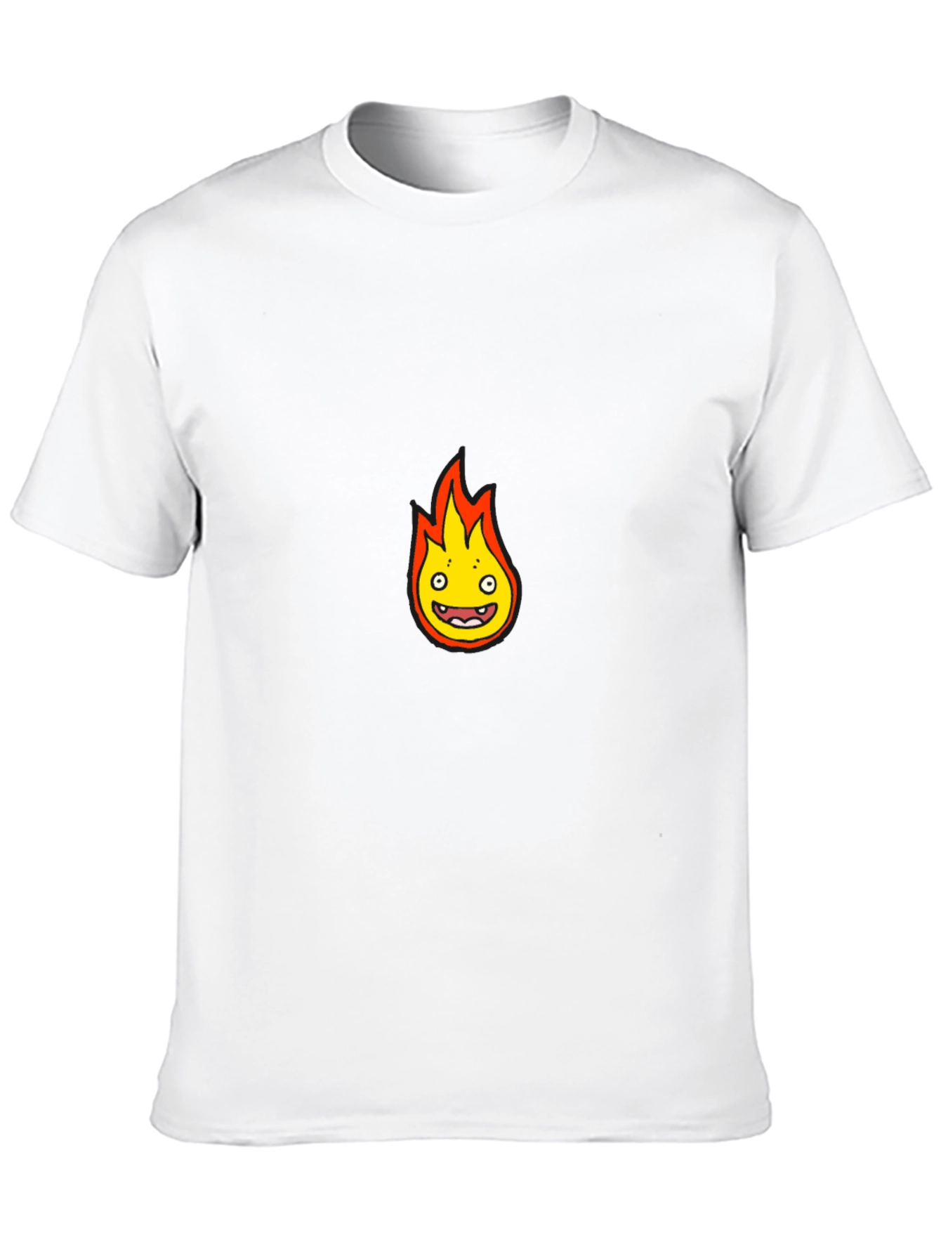 Calcifer Inspired Graphic T-Shirt