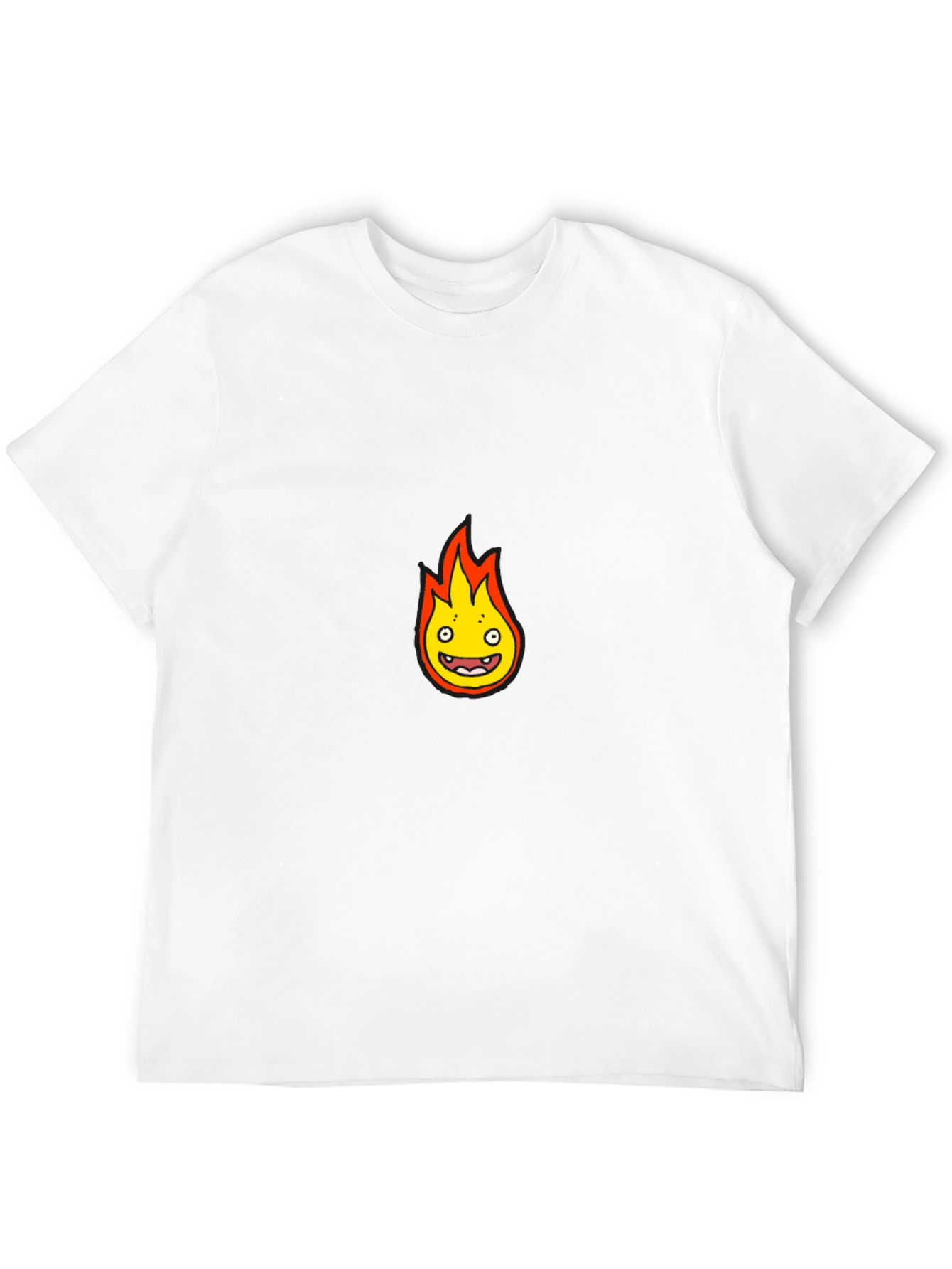 Calcifer Inspired Graphic T-Shirt