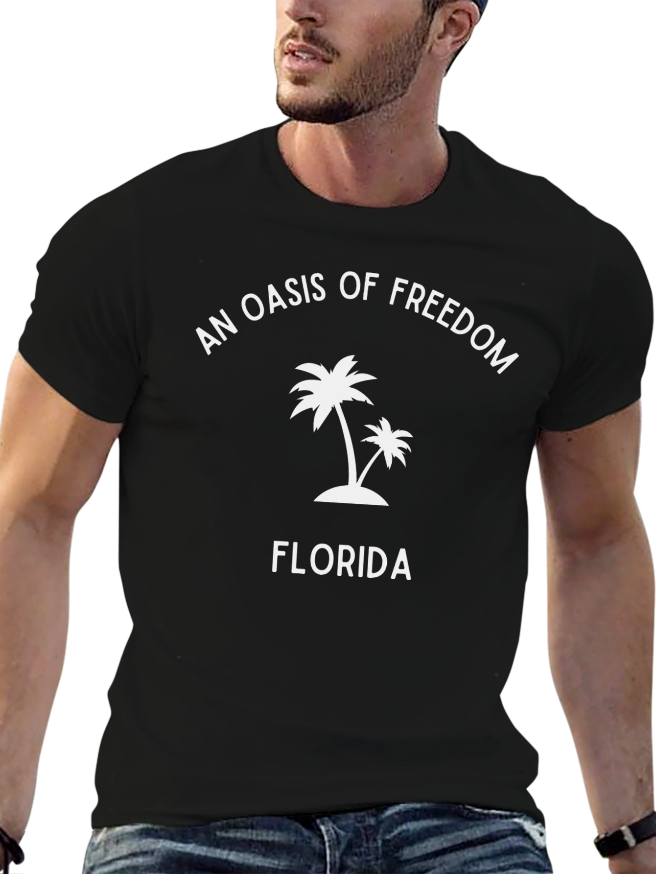 Florida Oasis of Freedom Graphic T-Shirt