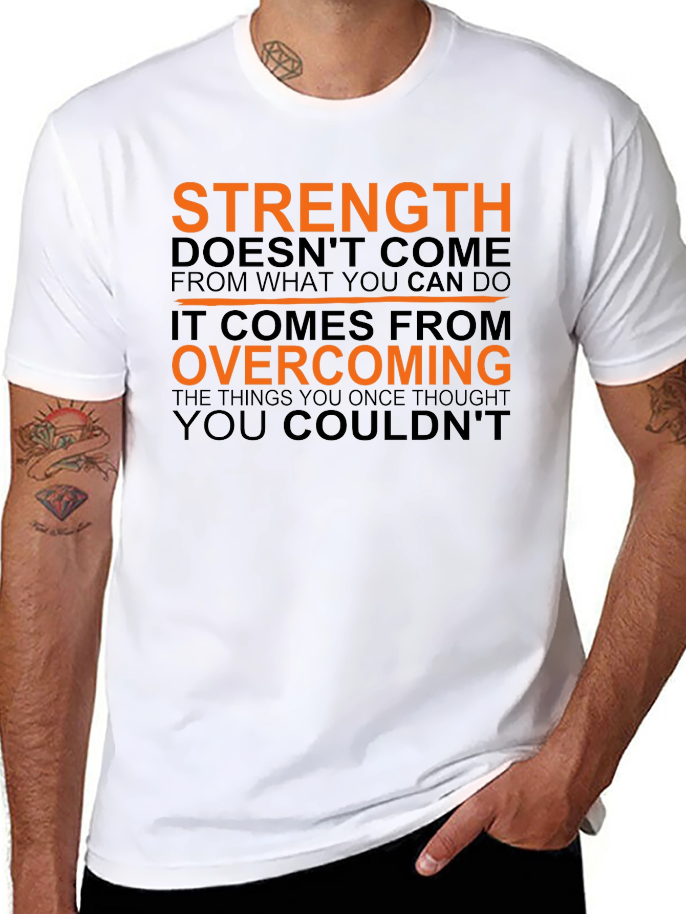 Strength Overcoming Graphic T-Shirt
