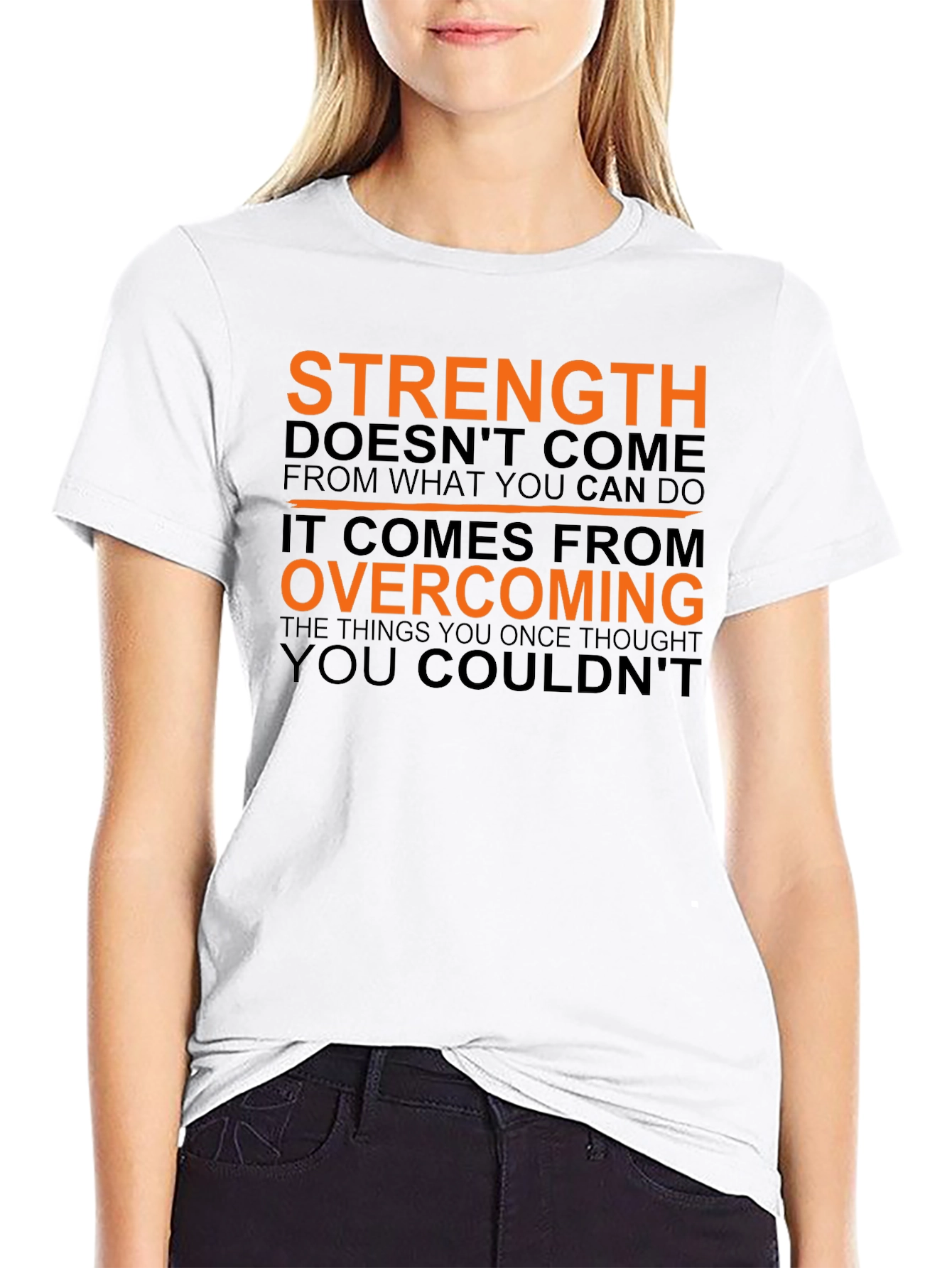 Strength Overcoming Graphic T-Shirt