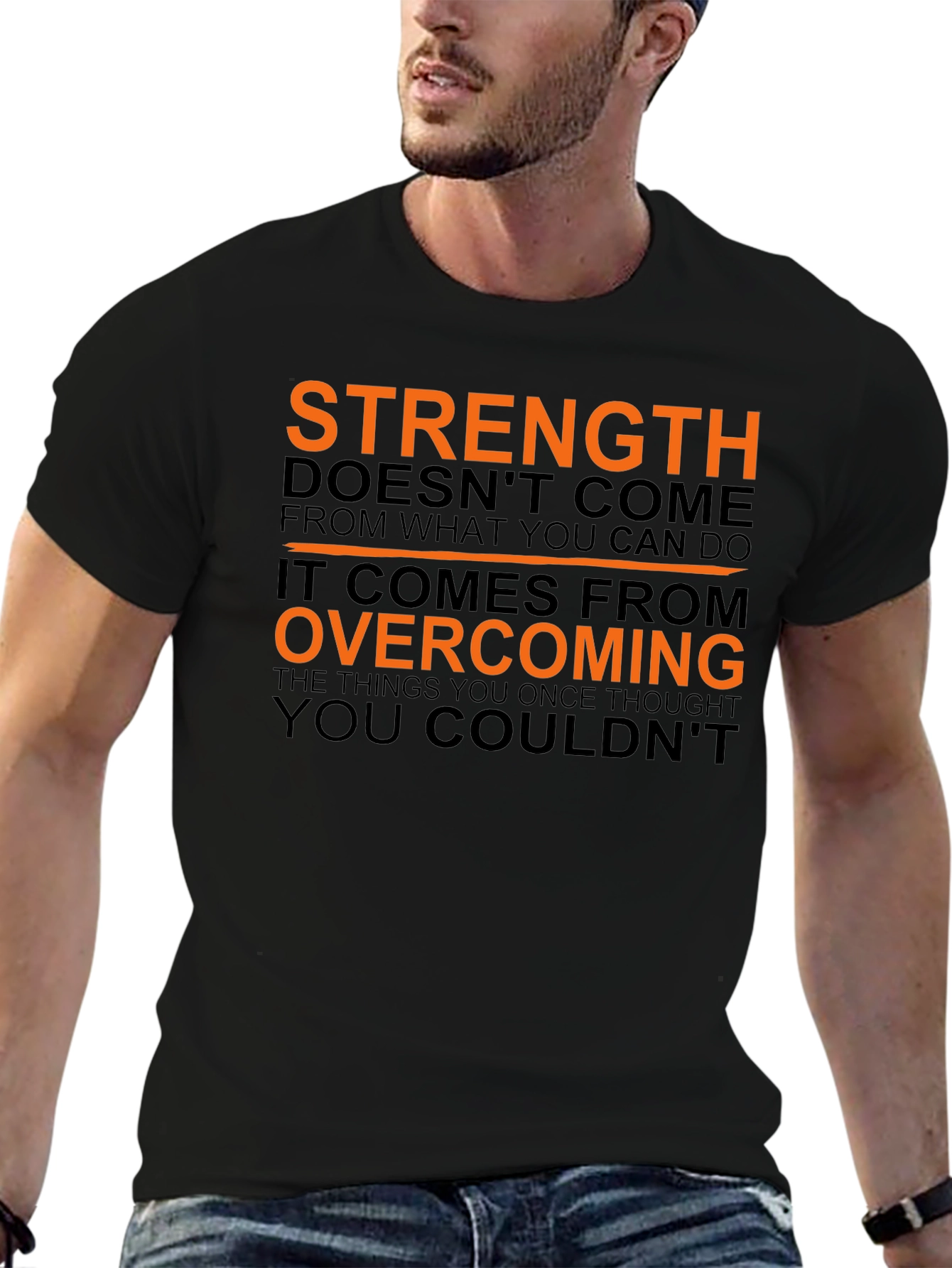 Strength Overcoming Graphic T-Shirt