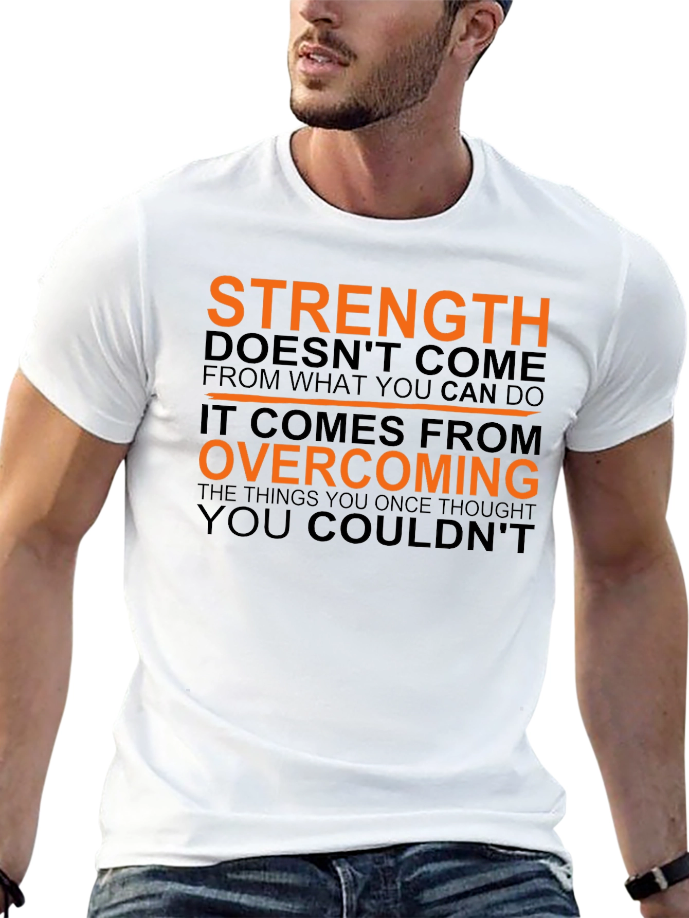 Strength Overcoming Graphic T-Shirt