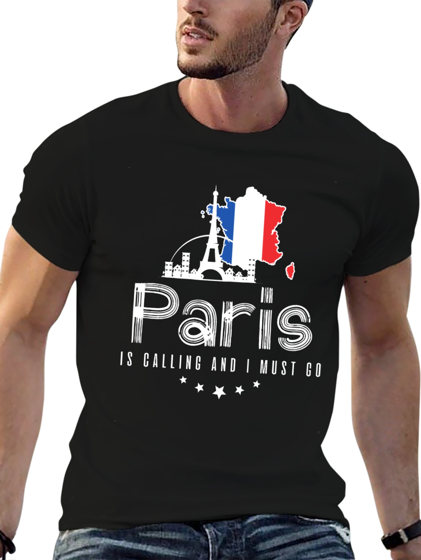 Paris Calling T-Shirt - France Souvenir Tee