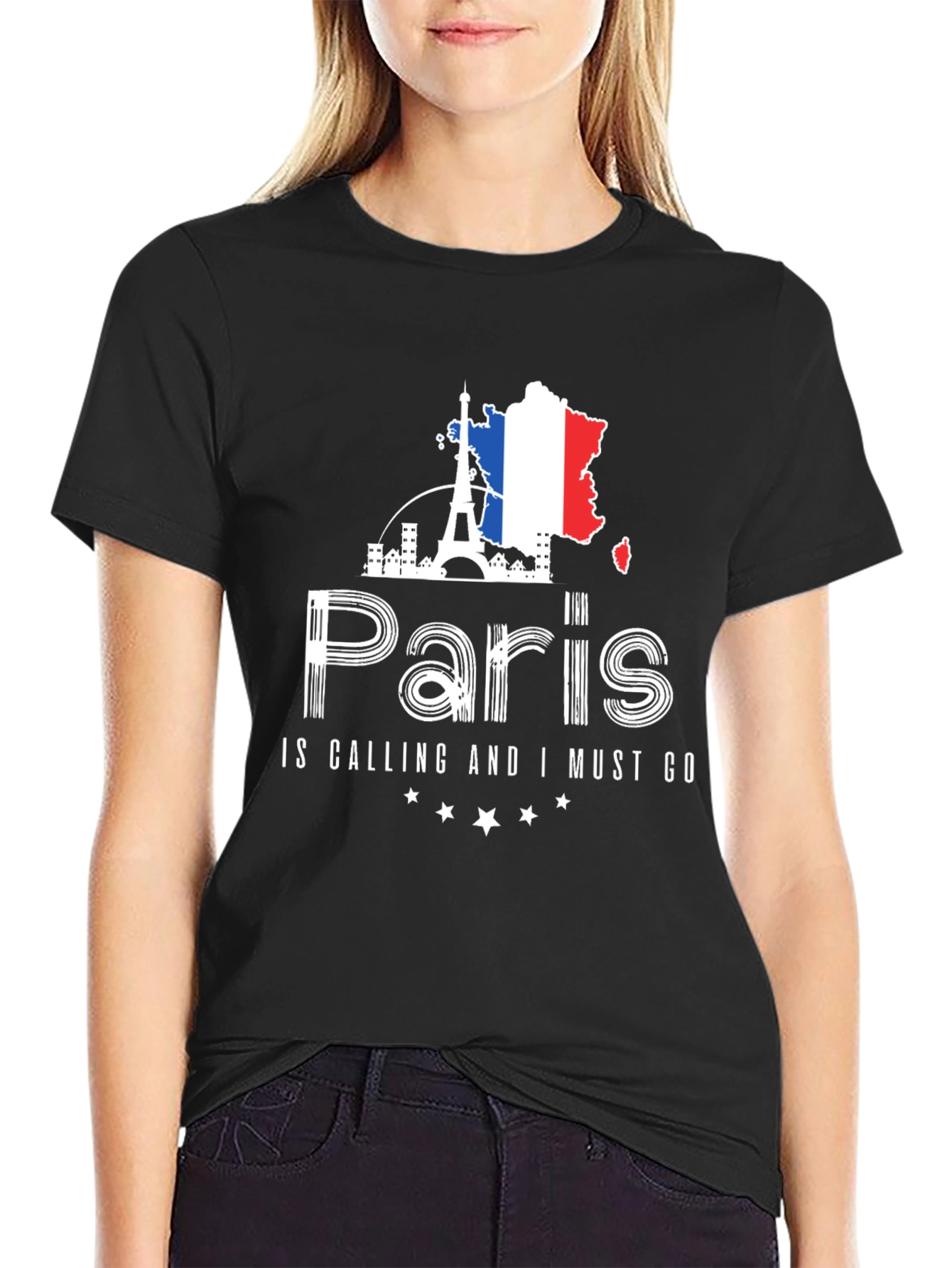 Paris Calling T-Shirt - France Souvenir Tee