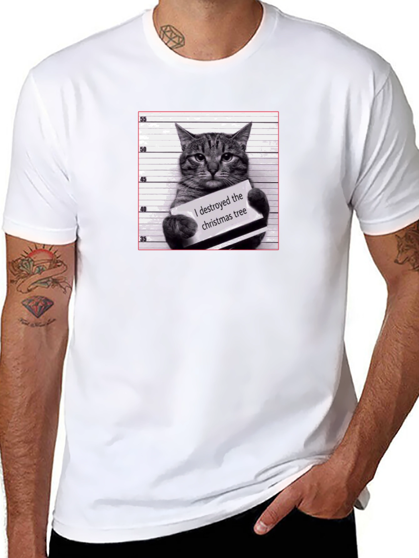 Cat Mugshot T-Shirt