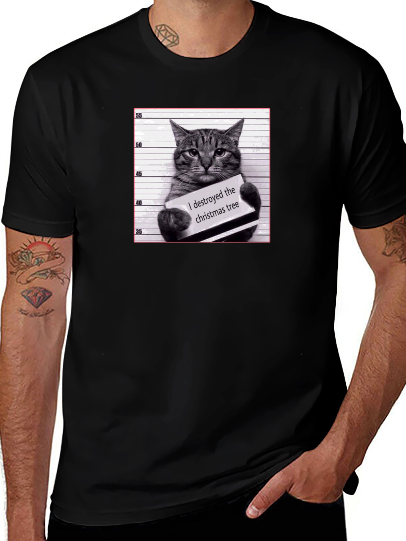 Cat Mugshot T-Shirt