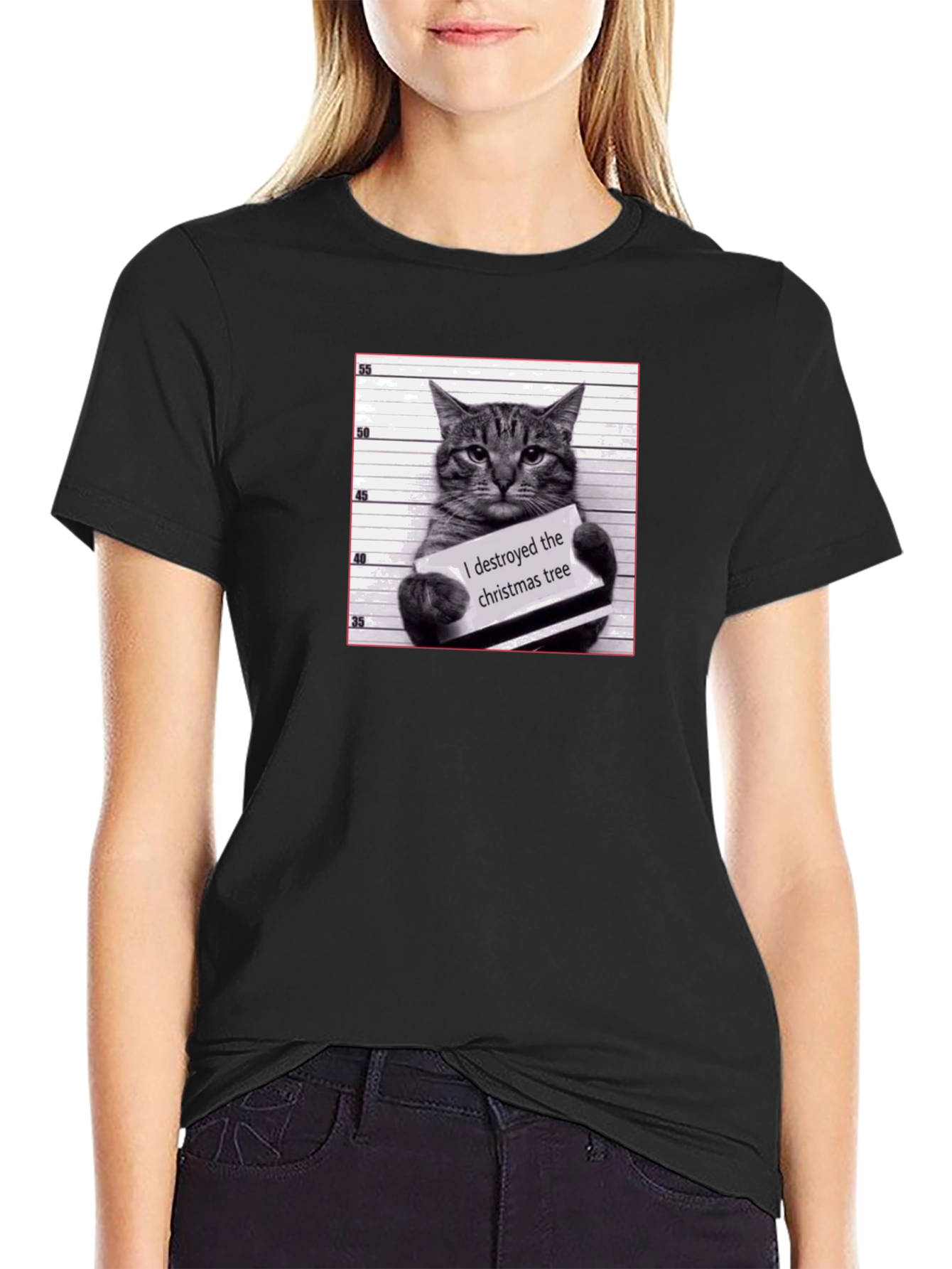Cat Mugshot T-Shirt