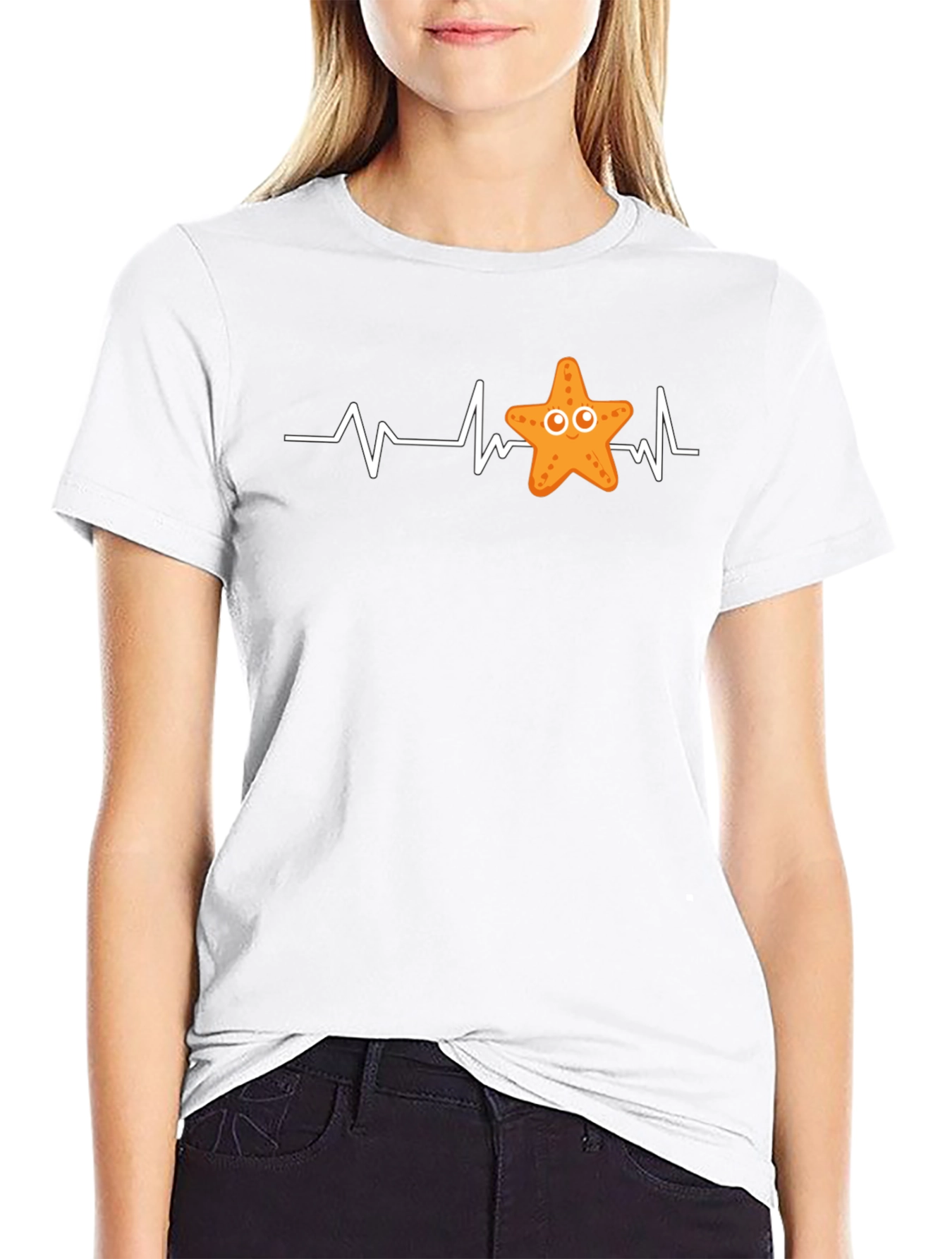 Starfish Heartbeat Graphic Tee