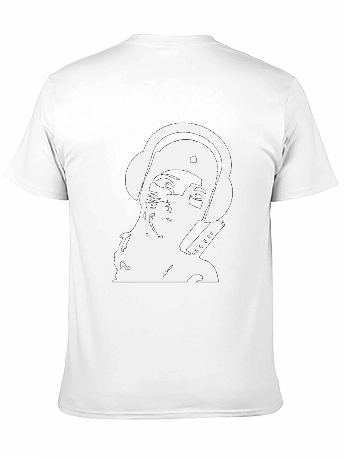 Cool Graphic Tee - Ninja with Headphones