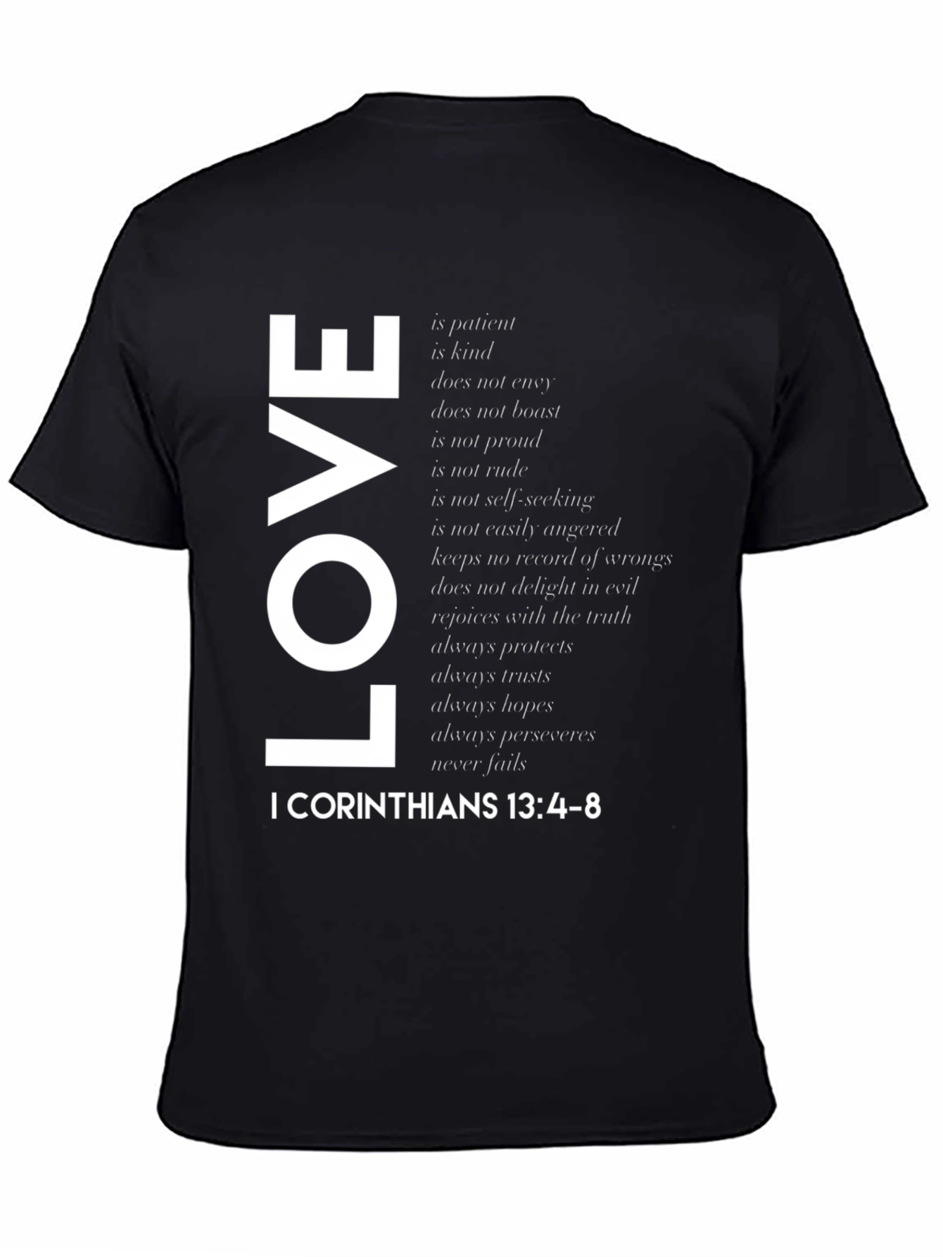 Love is Patient T-Shirt - Christian Scripture Tee