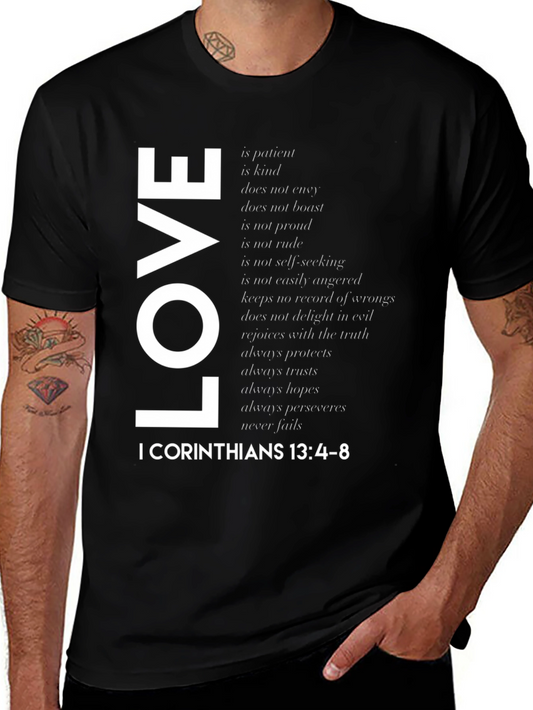 Love is Patient T-Shirt - Christian Scripture Tee