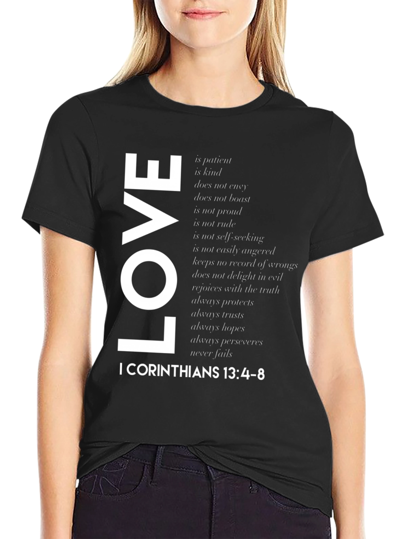 Love is Patient T-Shirt - Christian Scripture Tee