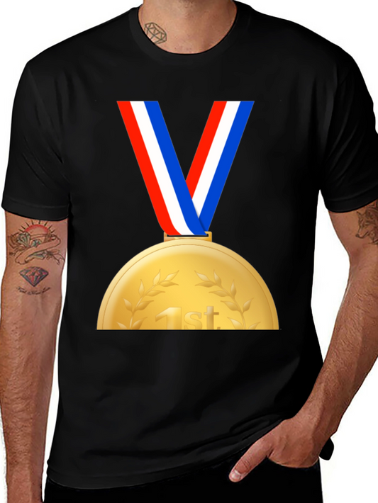 1st Place Medal Graphic Tee - Winners Style