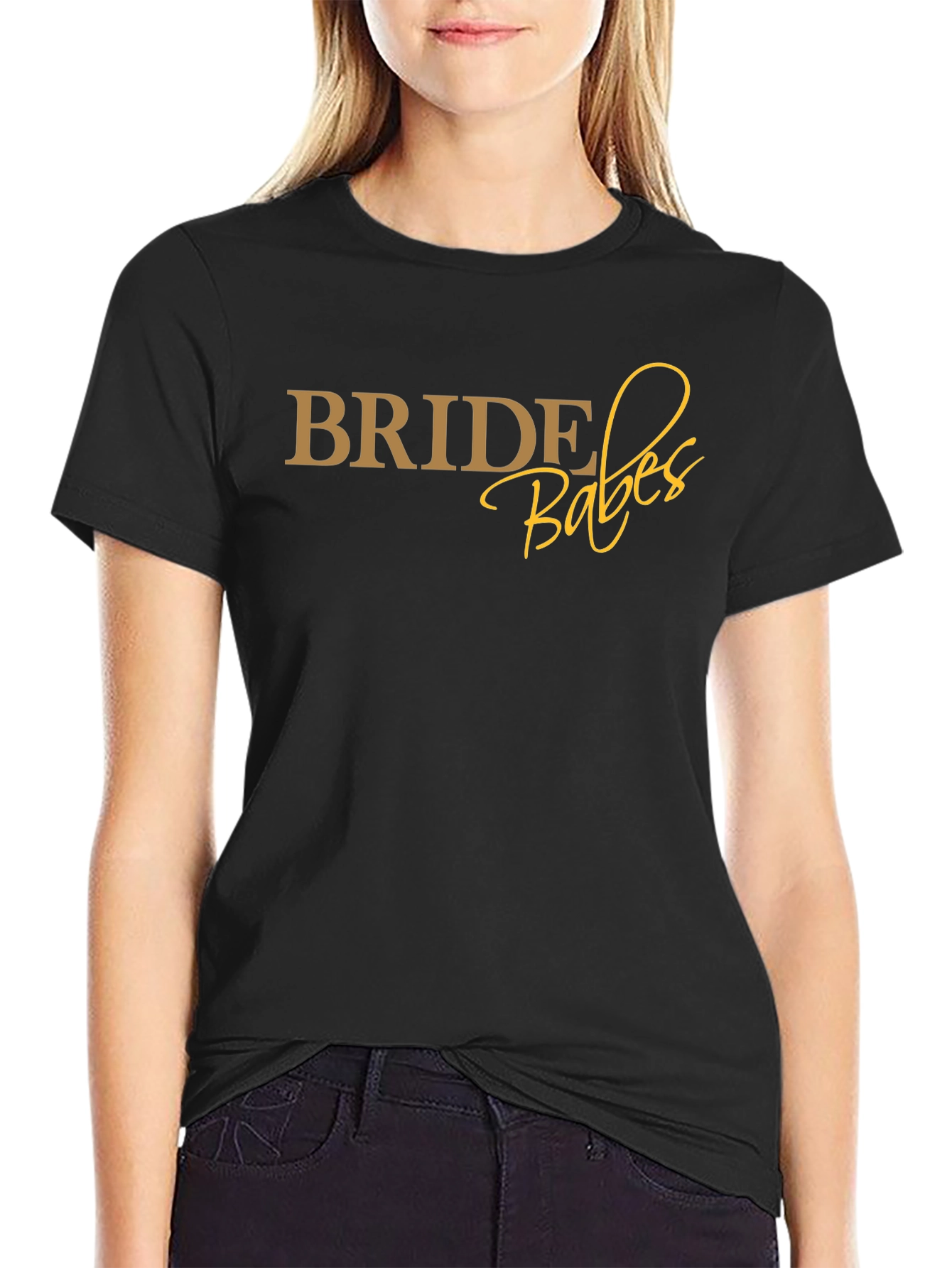 Bride Babes Graphic T-Shirt - Black