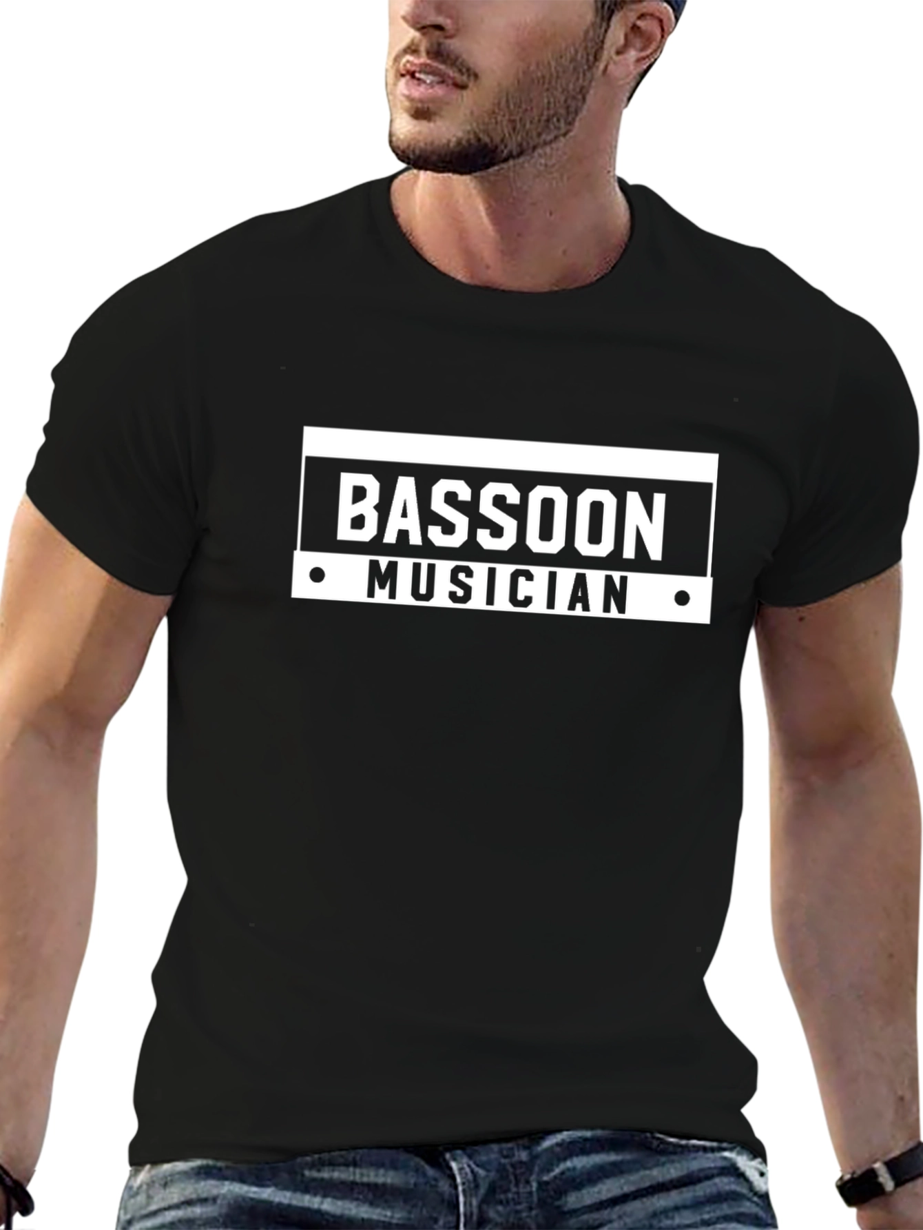 Bassoon Musician Graphic T-Shirt