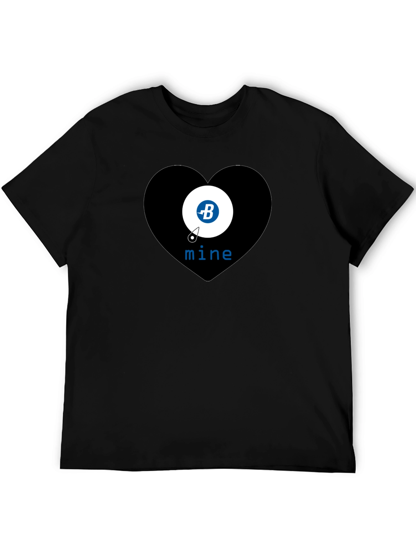 Bitcoin Mine Heart T-Shirt - Crypto Tee