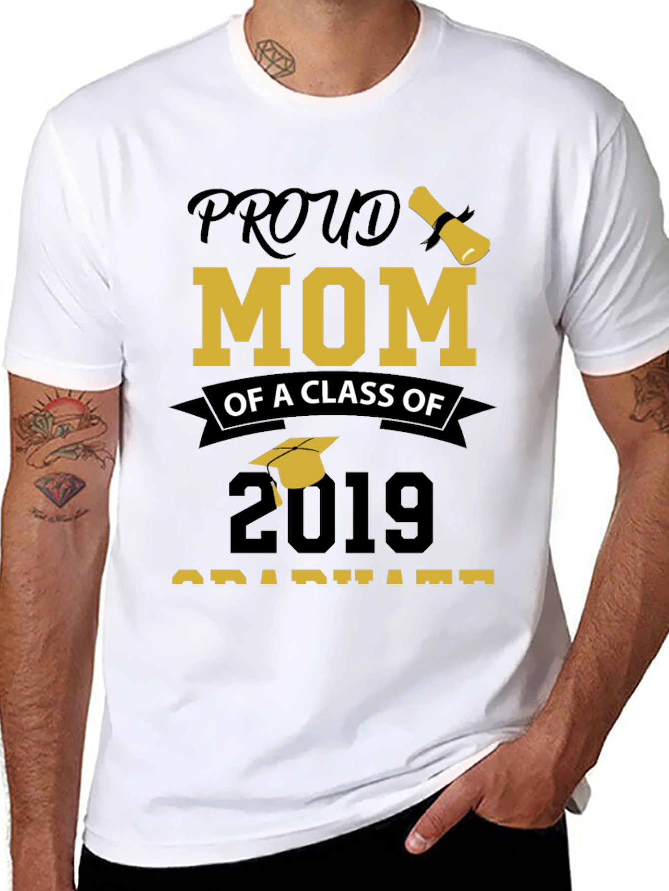Proud Mom of a Class of 2019 Graduate T-Shirt