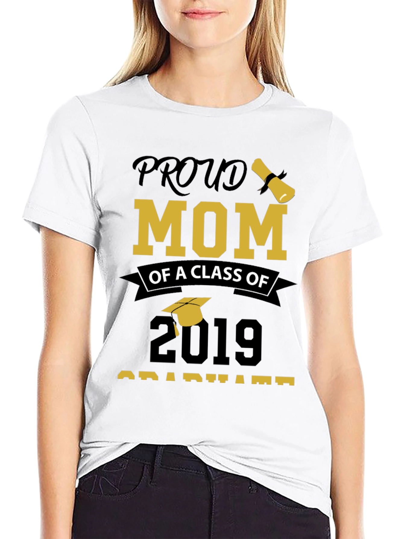 Proud Mom of a Class of 2019 Graduate T-Shirt