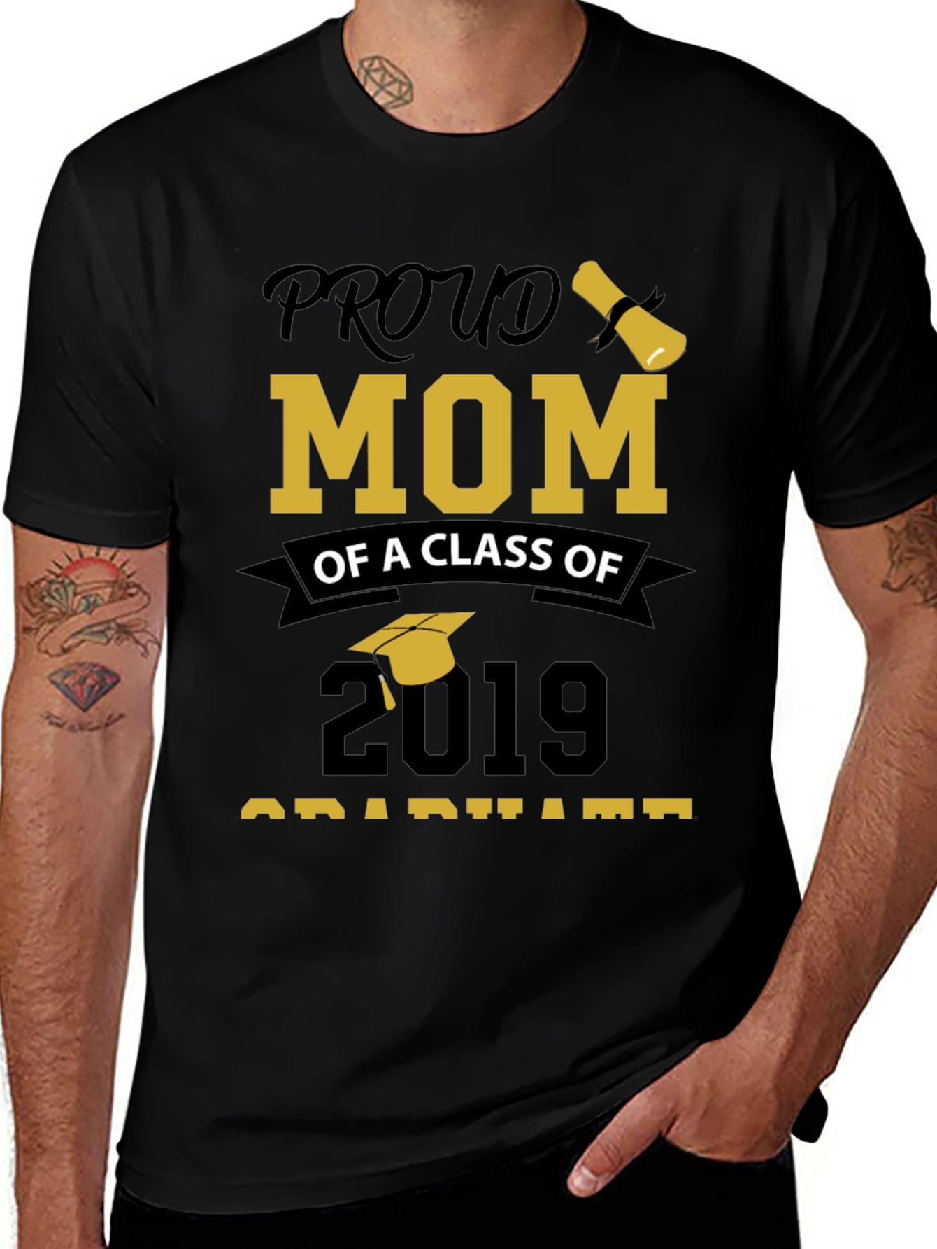 Proud Mom of a Class of 2019 Graduate T-Shirt