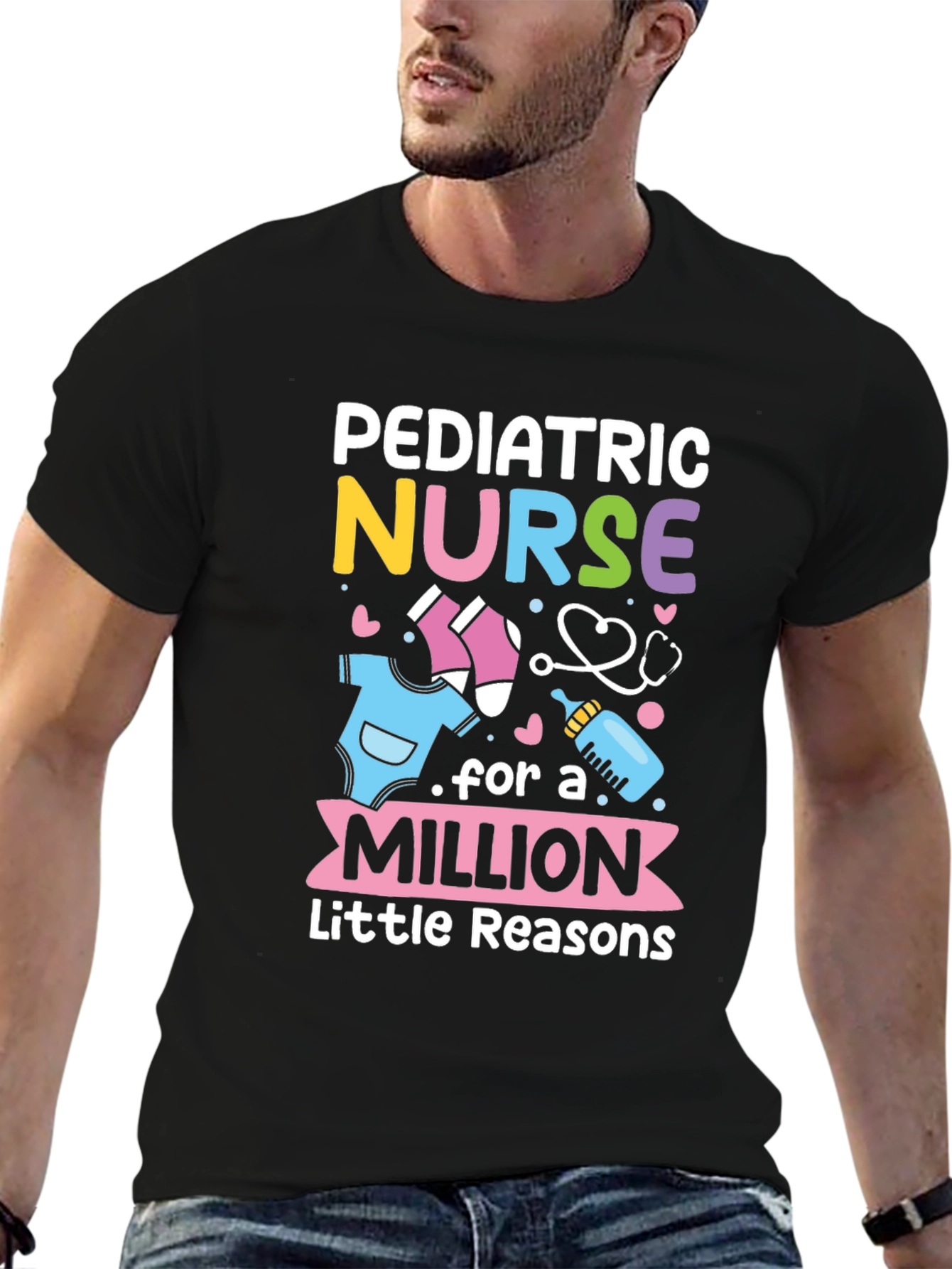 Pediatric Nurse T-Shirt - A Million Little Reasons
