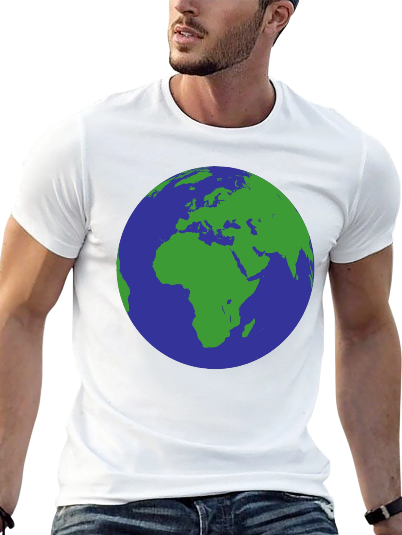Earth Graphic Tee - Save the Planet