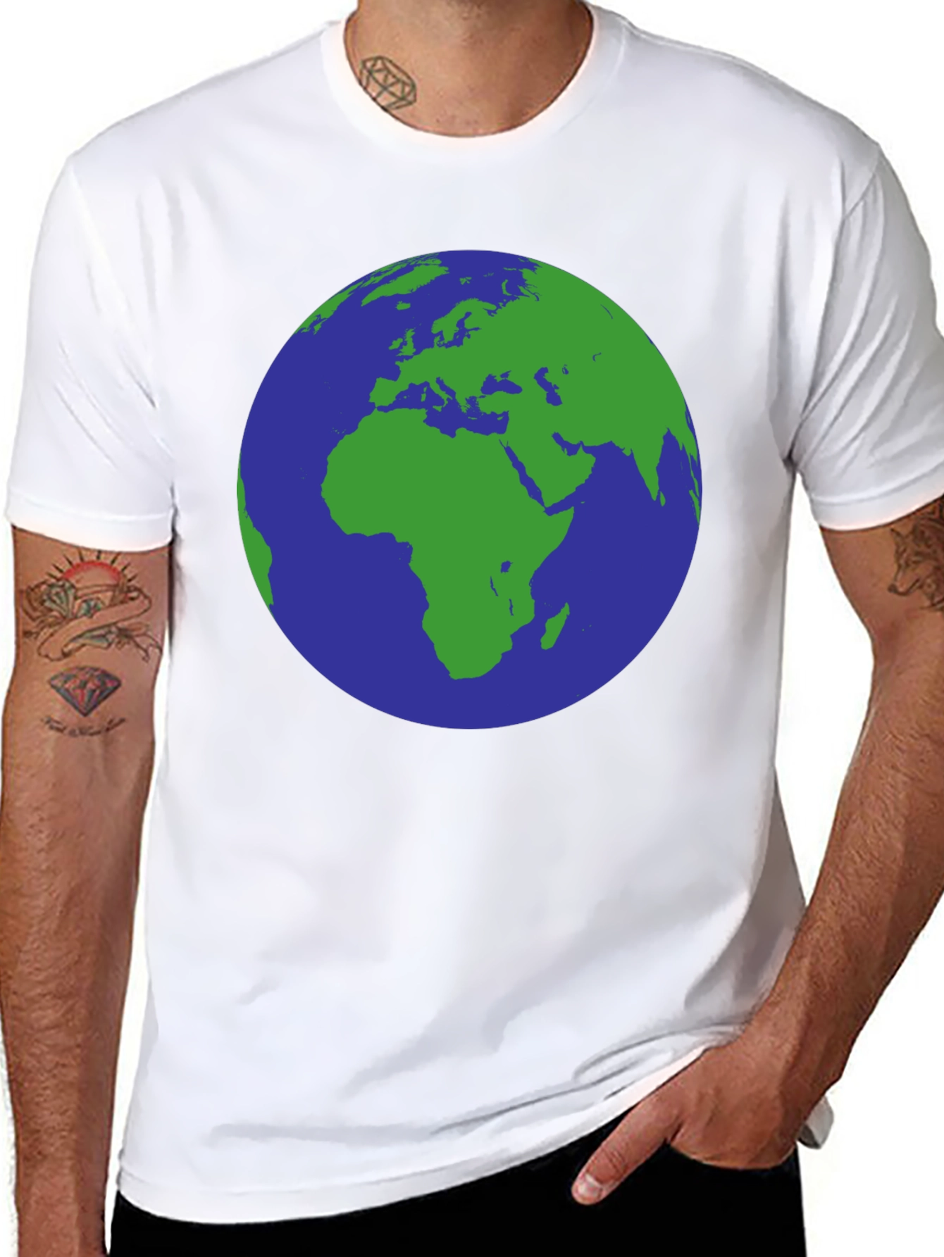 Earth Graphic Tee - Save the Planet