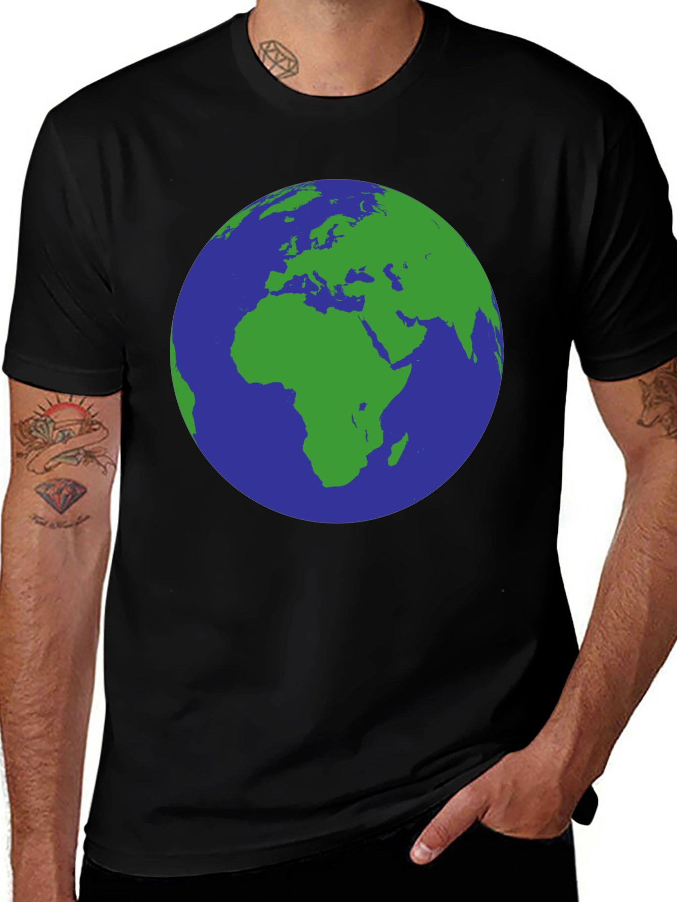 Earth Graphic Tee - Save the Planet