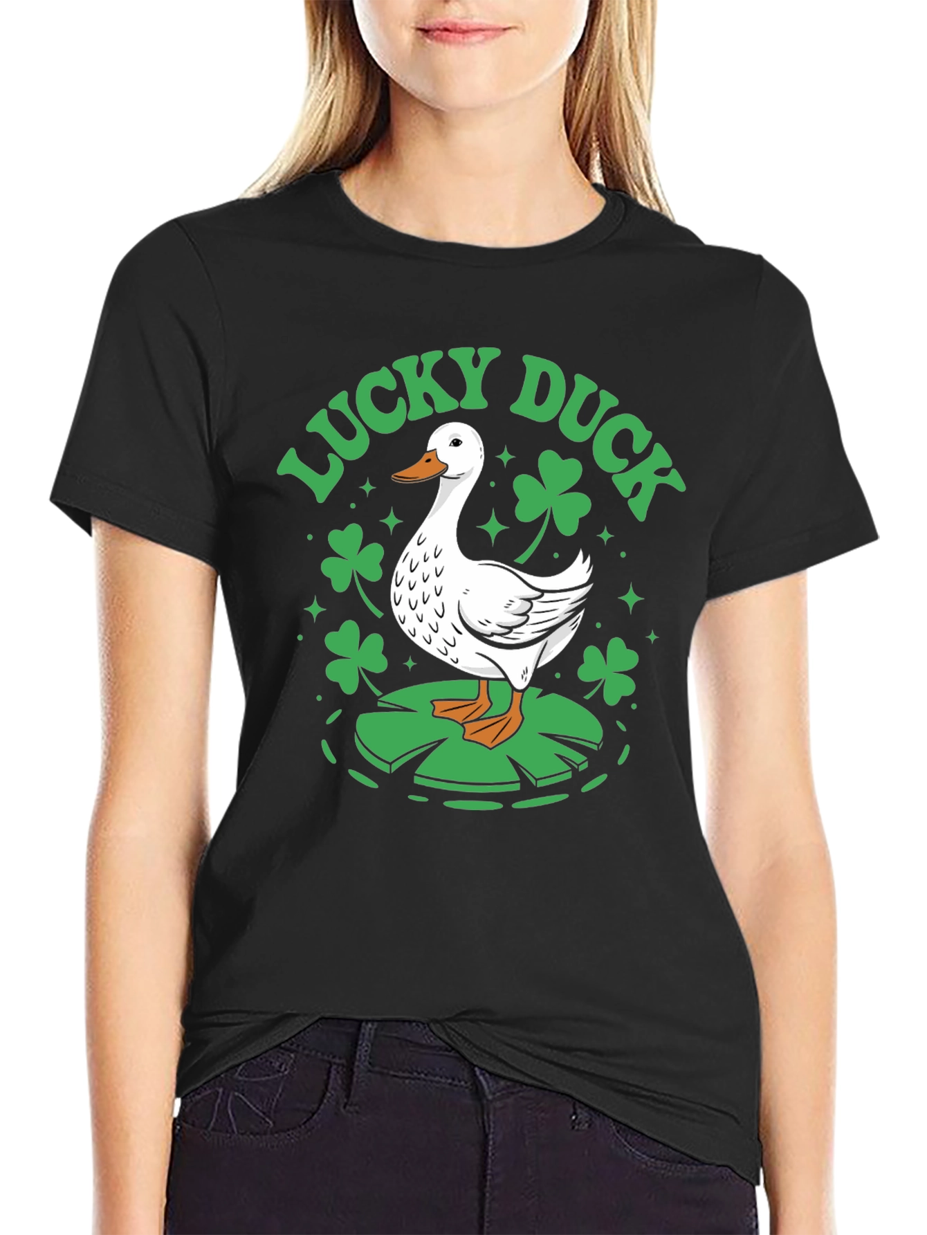 Lucky Duck St. Patricks Day T-Shirt