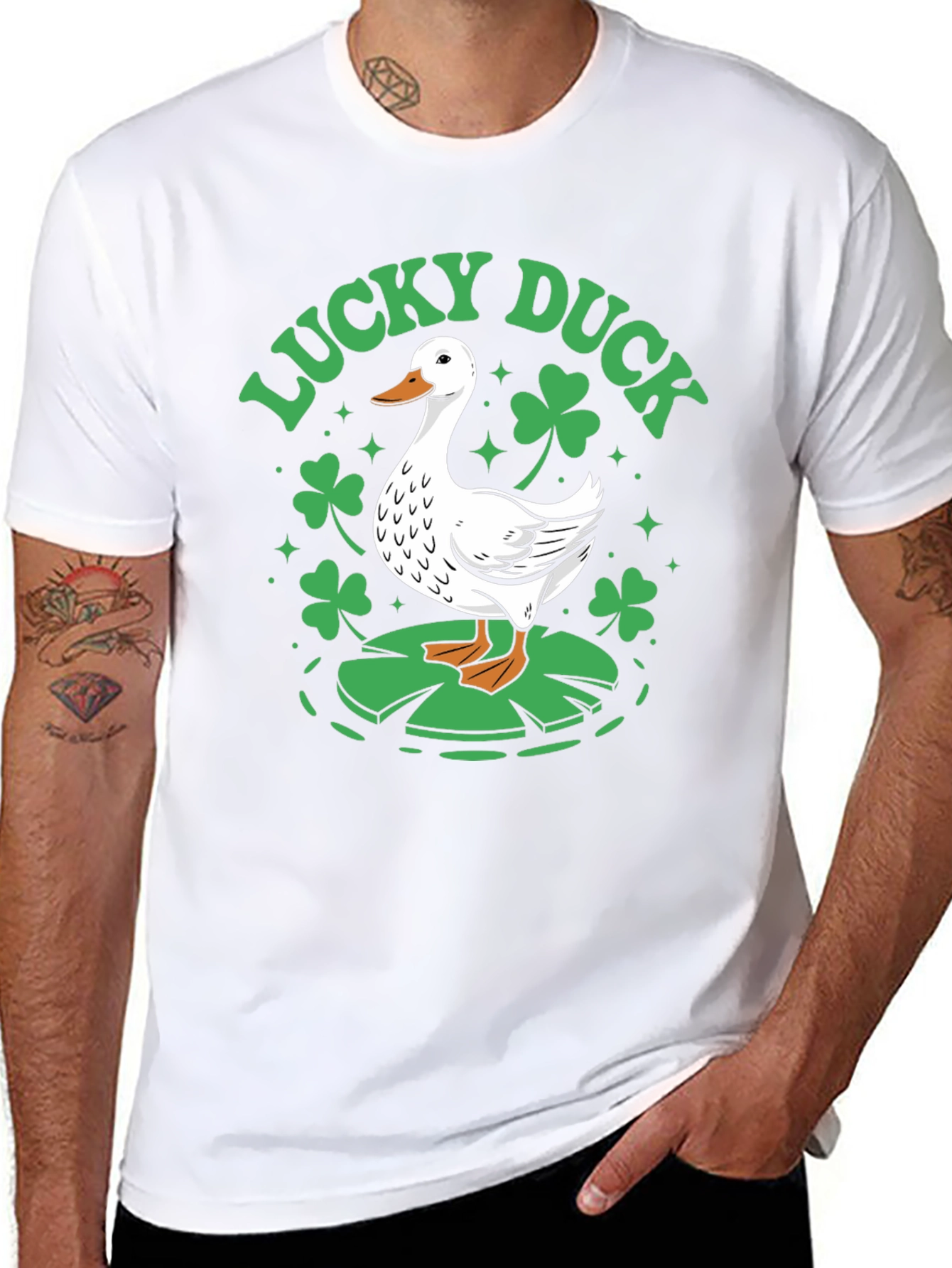 Lucky Duck St. Patricks Day T-Shirt
