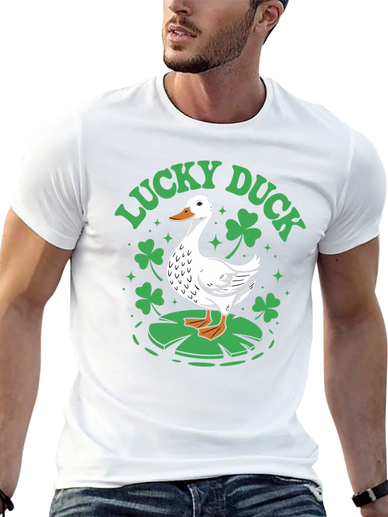 Lucky Duck St. Patricks Day T-Shirt
