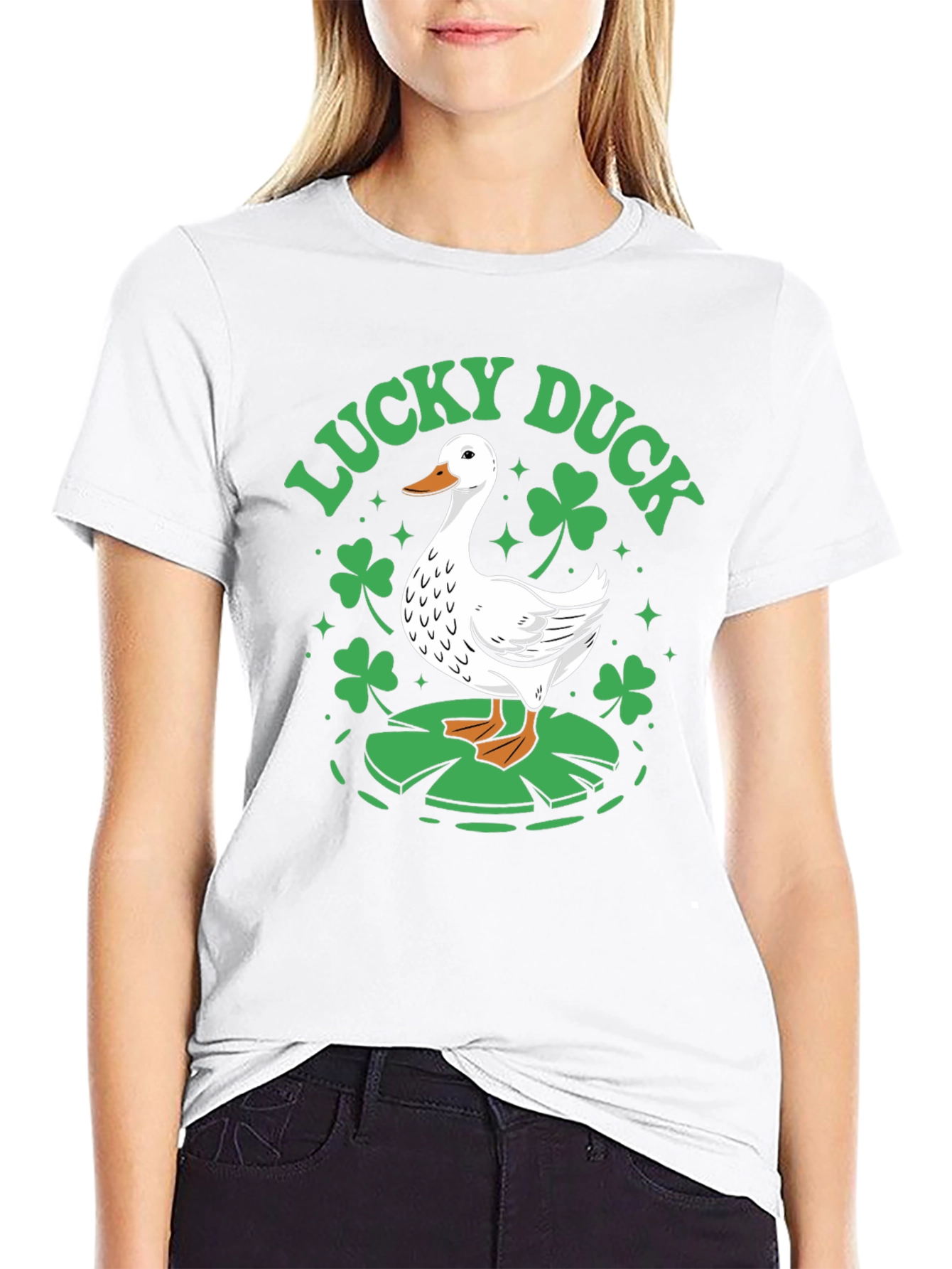 Lucky Duck St. Patricks Day T-Shirt