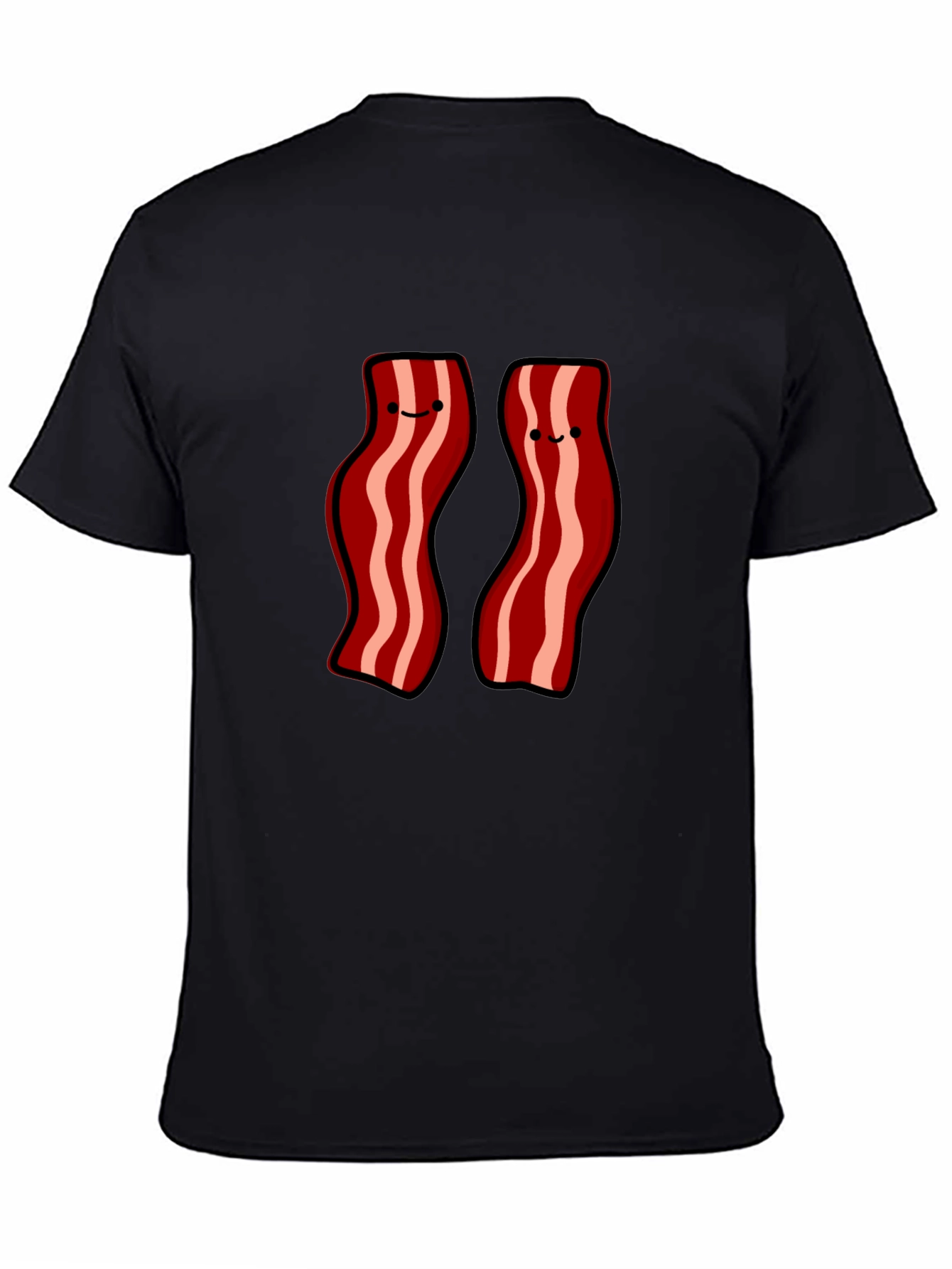 Bacon Buddies Black T-Shirt