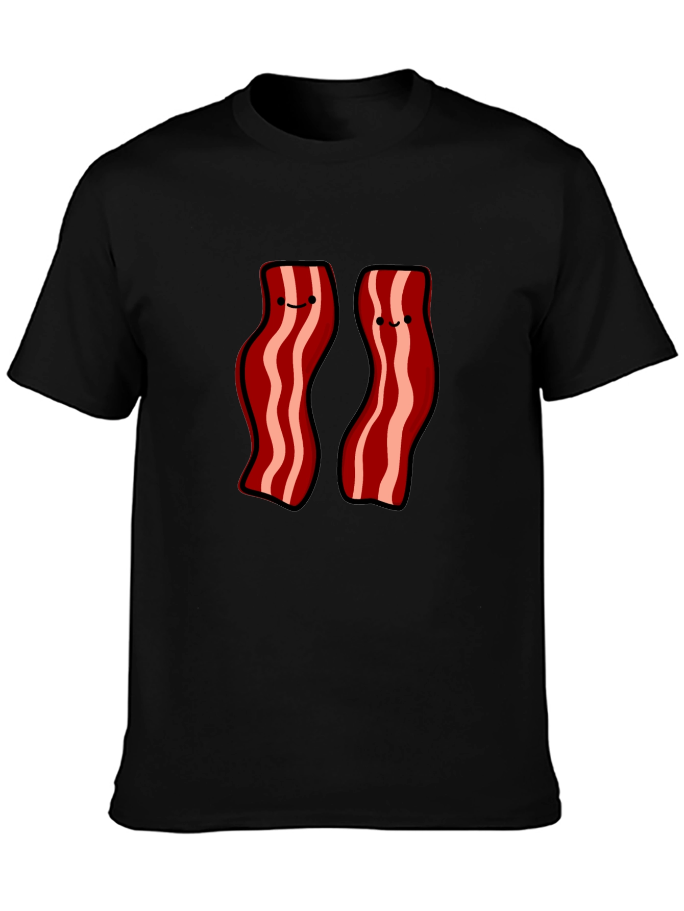 Bacon Buddies Black T-Shirt