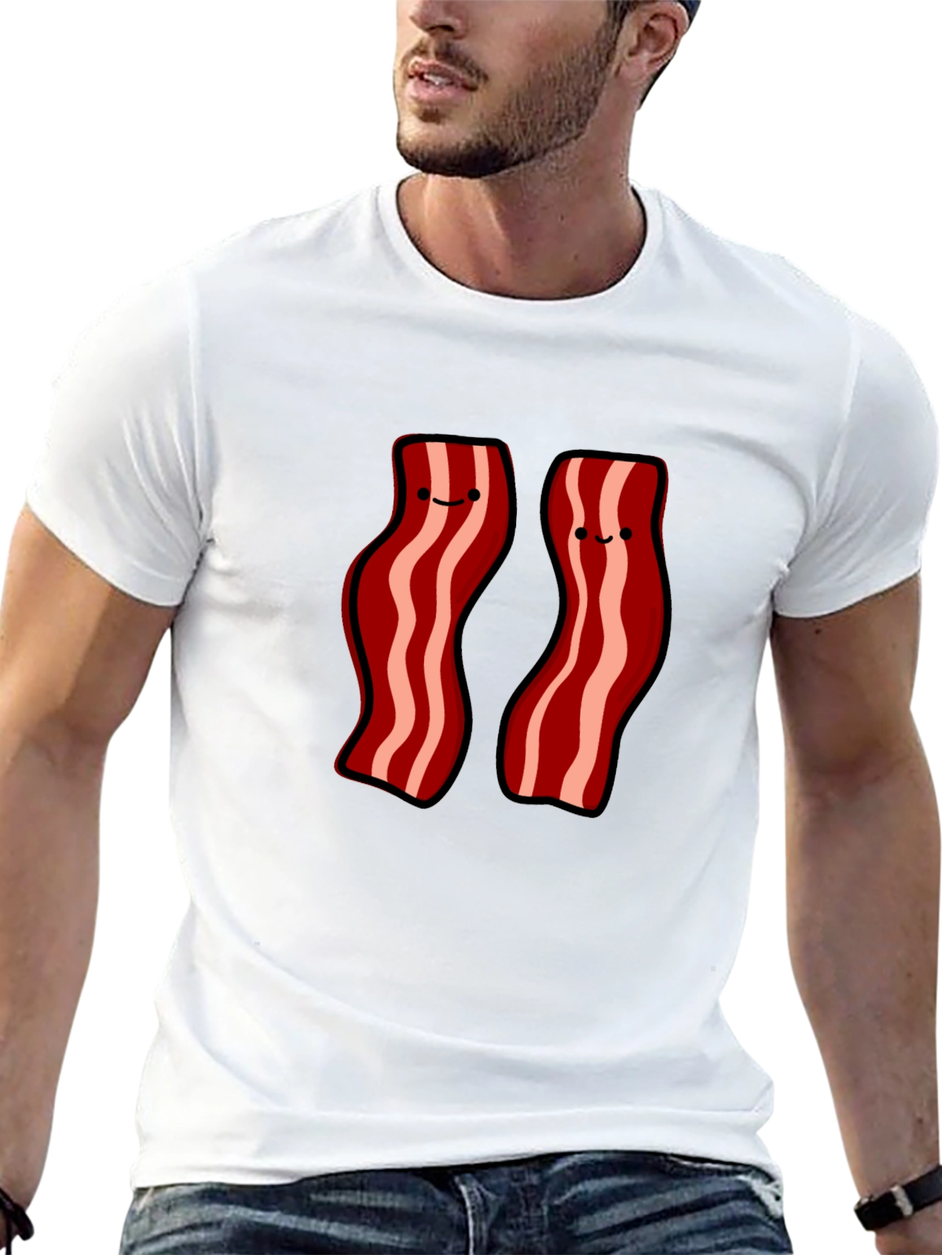 Bacon Buddies Black T-Shirt