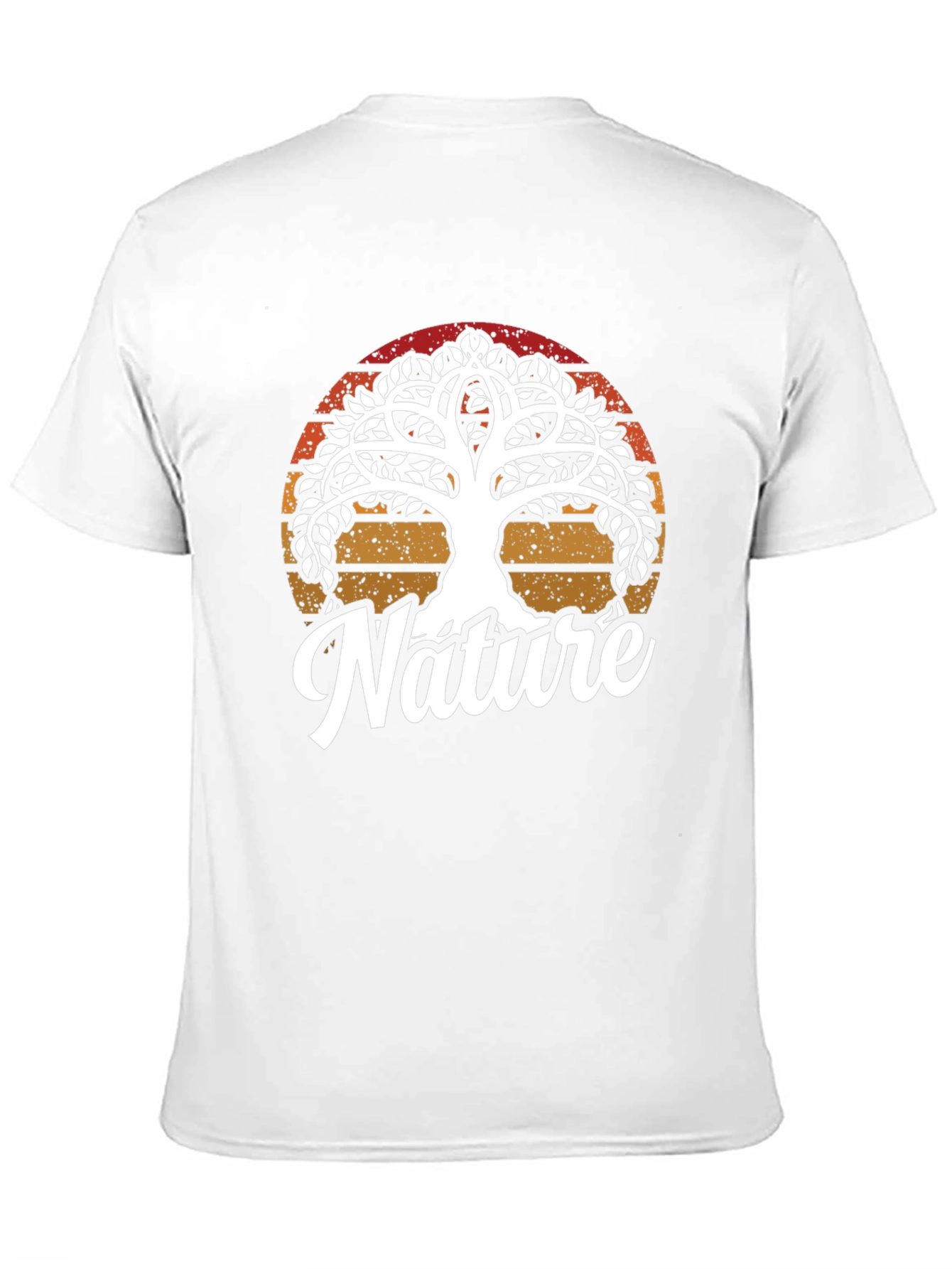 Nature Tree Graphic Tee - Mens Black T-Shirt