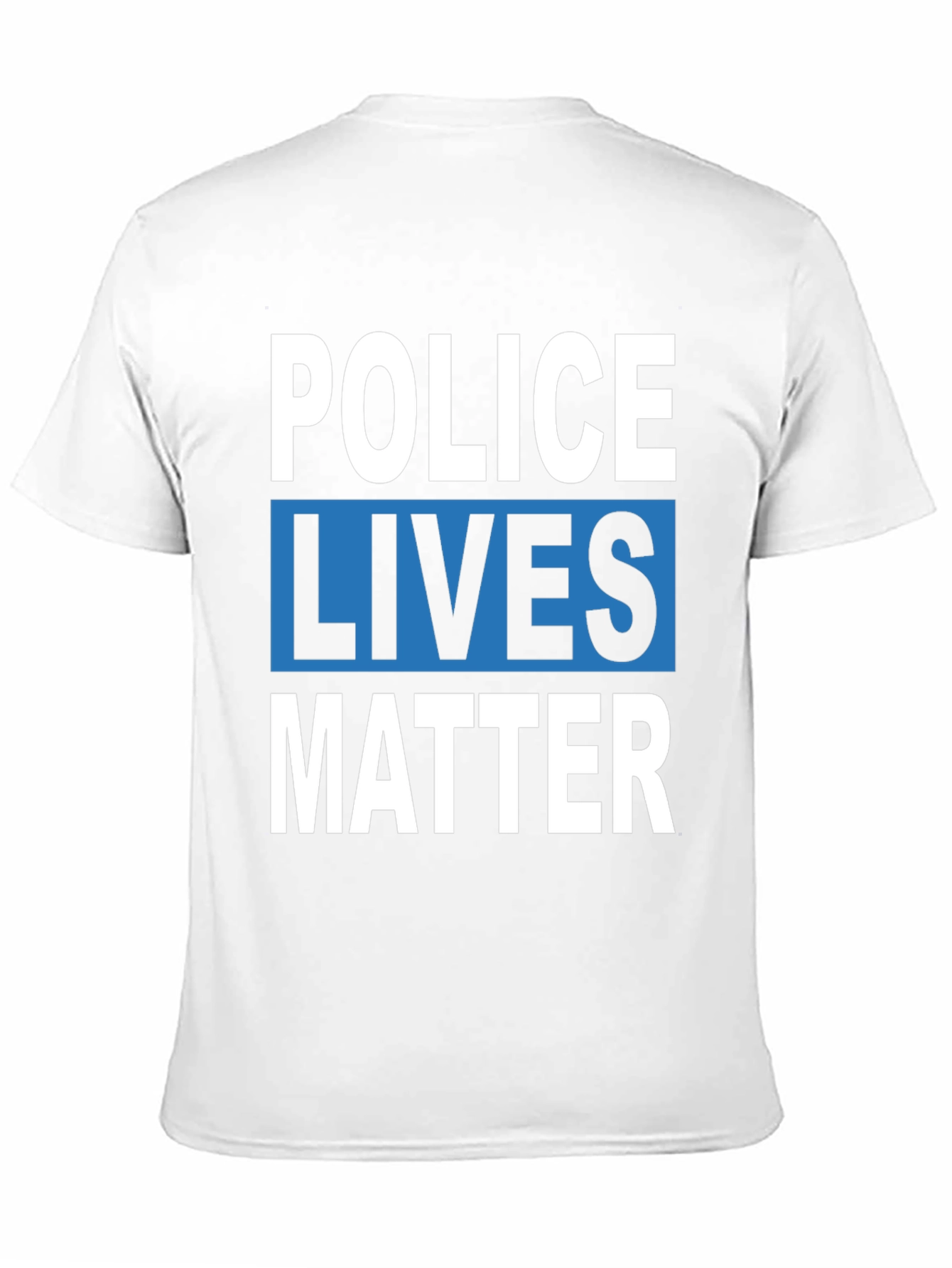 Police Lives Matter T-Shirt - Black Graphic Tee
