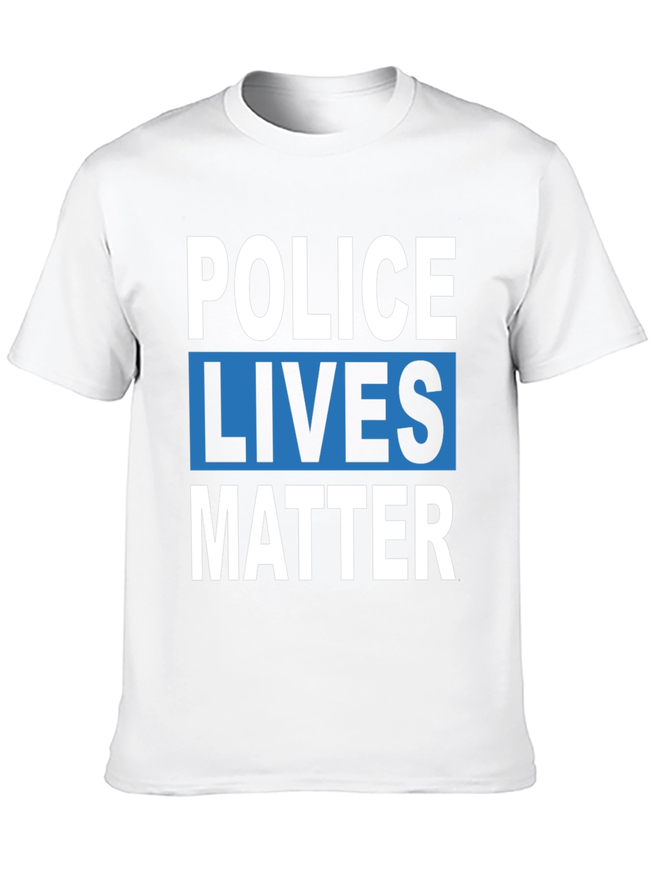 Police Lives Matter T-Shirt - Black Graphic Tee