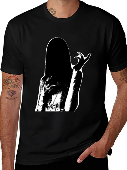 The Ring Samara Silhouette Graphic Tee - Classic Horror Style