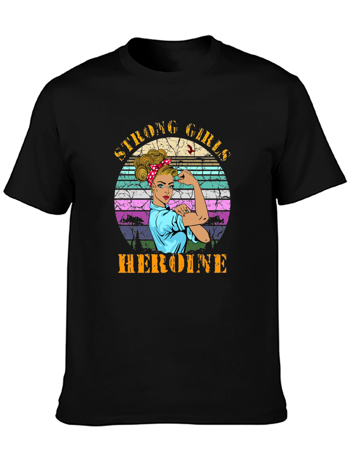 Strong Girls Heroine Graphic Tee