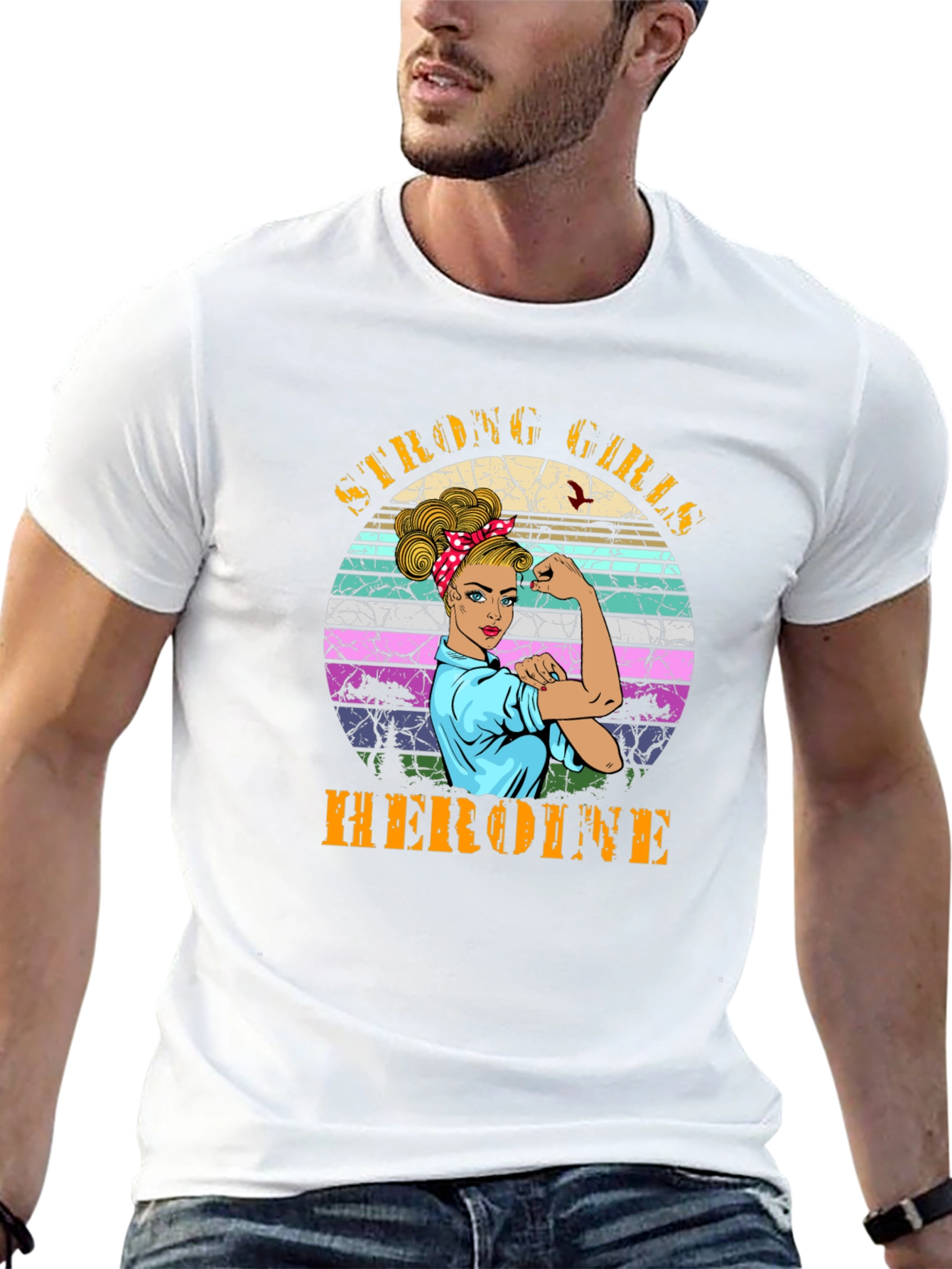 Strong Girls Heroine Graphic Tee