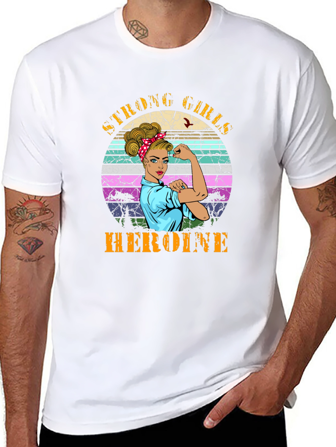 Strong Girls Heroine Graphic Tee