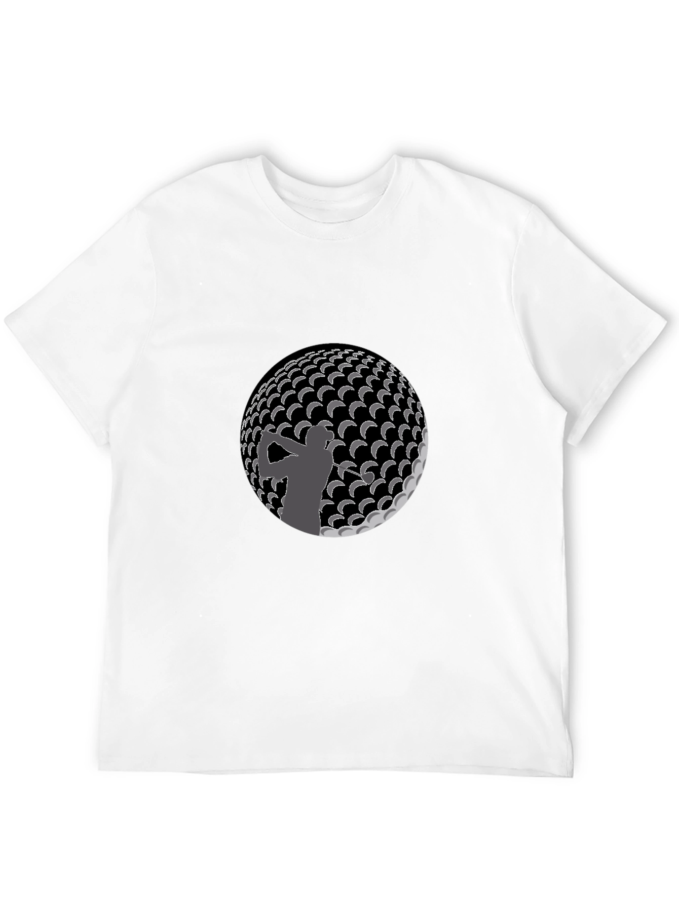 Golf Silhouette T-Shirt - Stylish & Unique Design