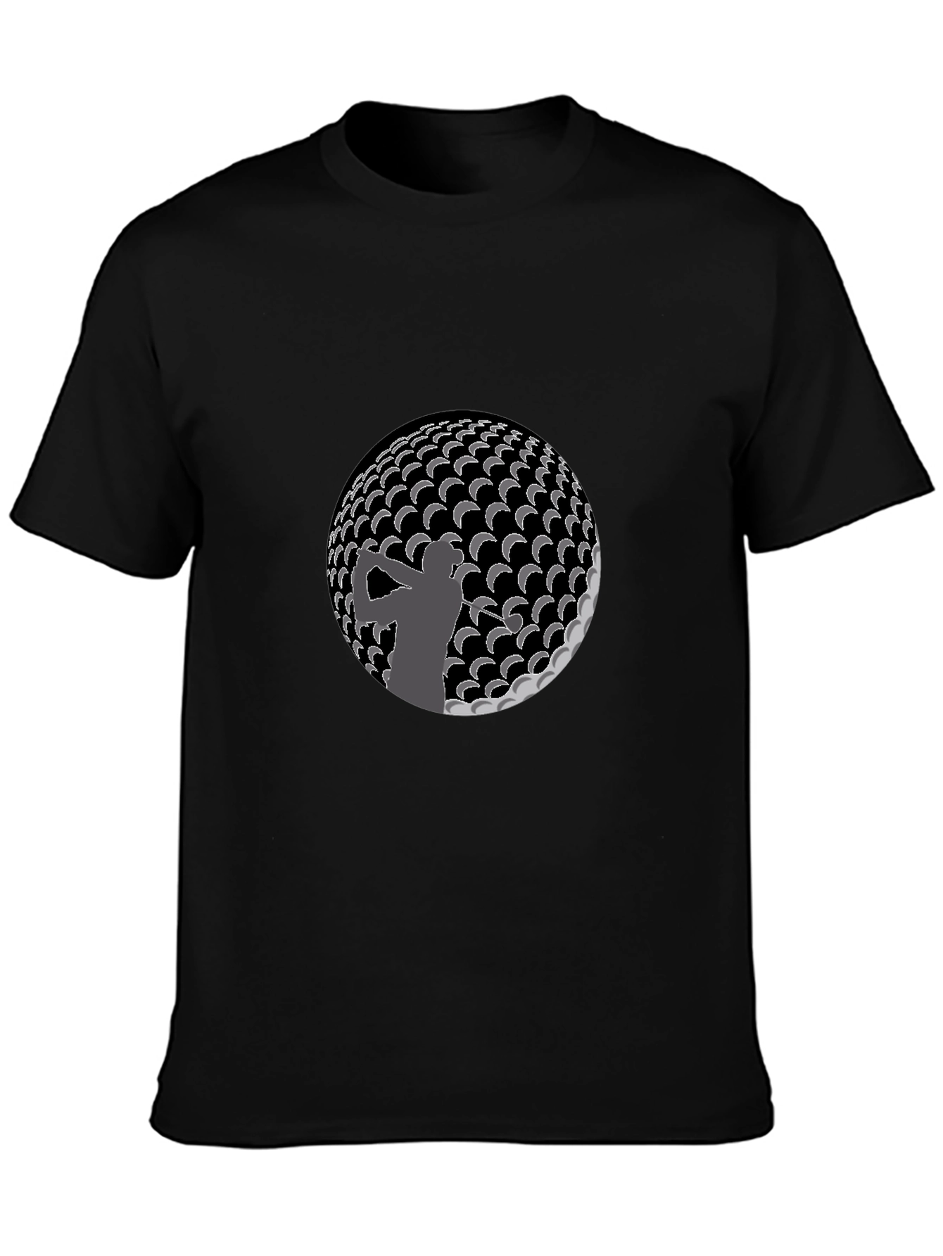 Golf Silhouette T-Shirt - Stylish & Unique Design