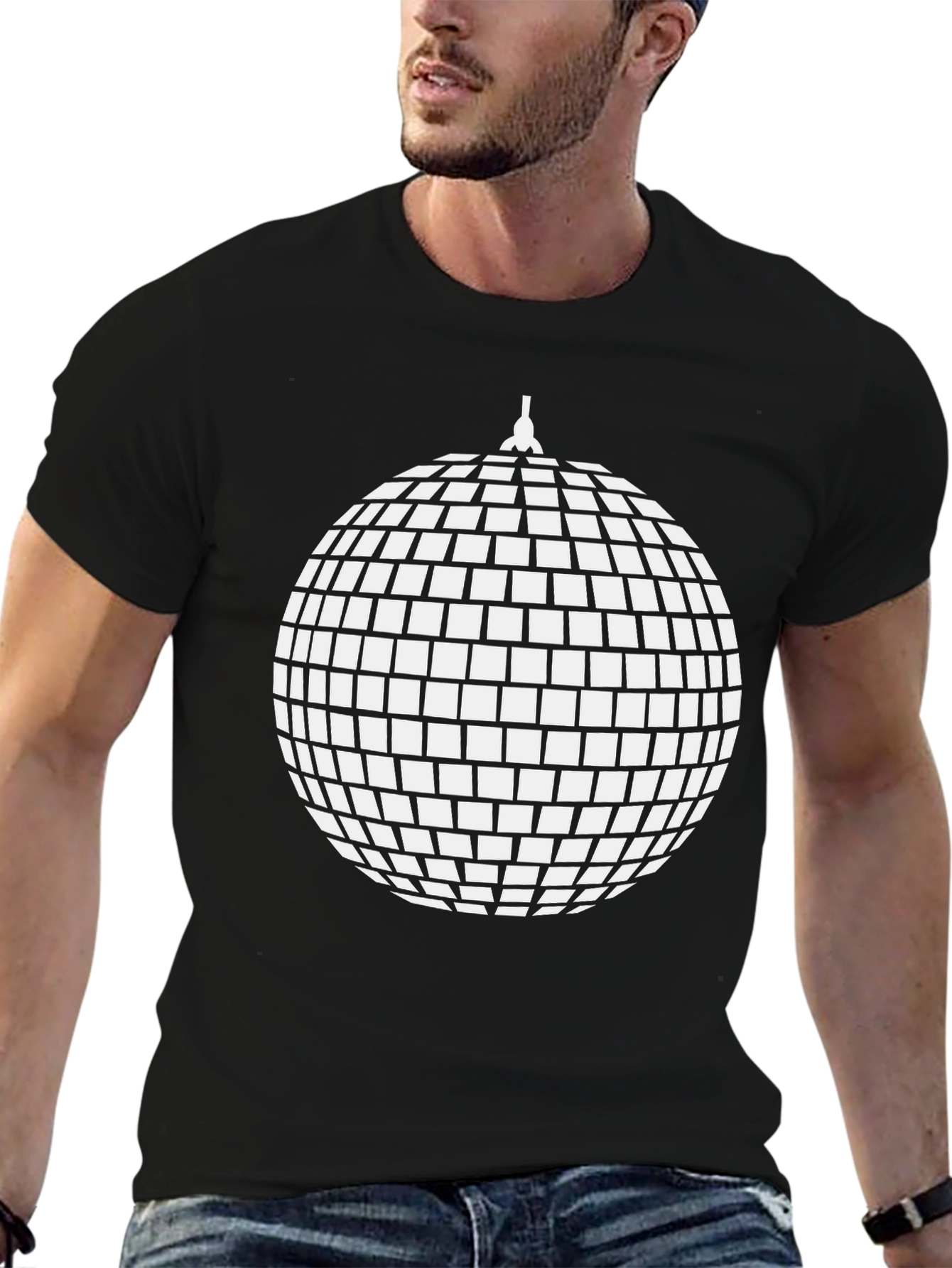 Disco Ball T-Shirt - Retro Party Tee