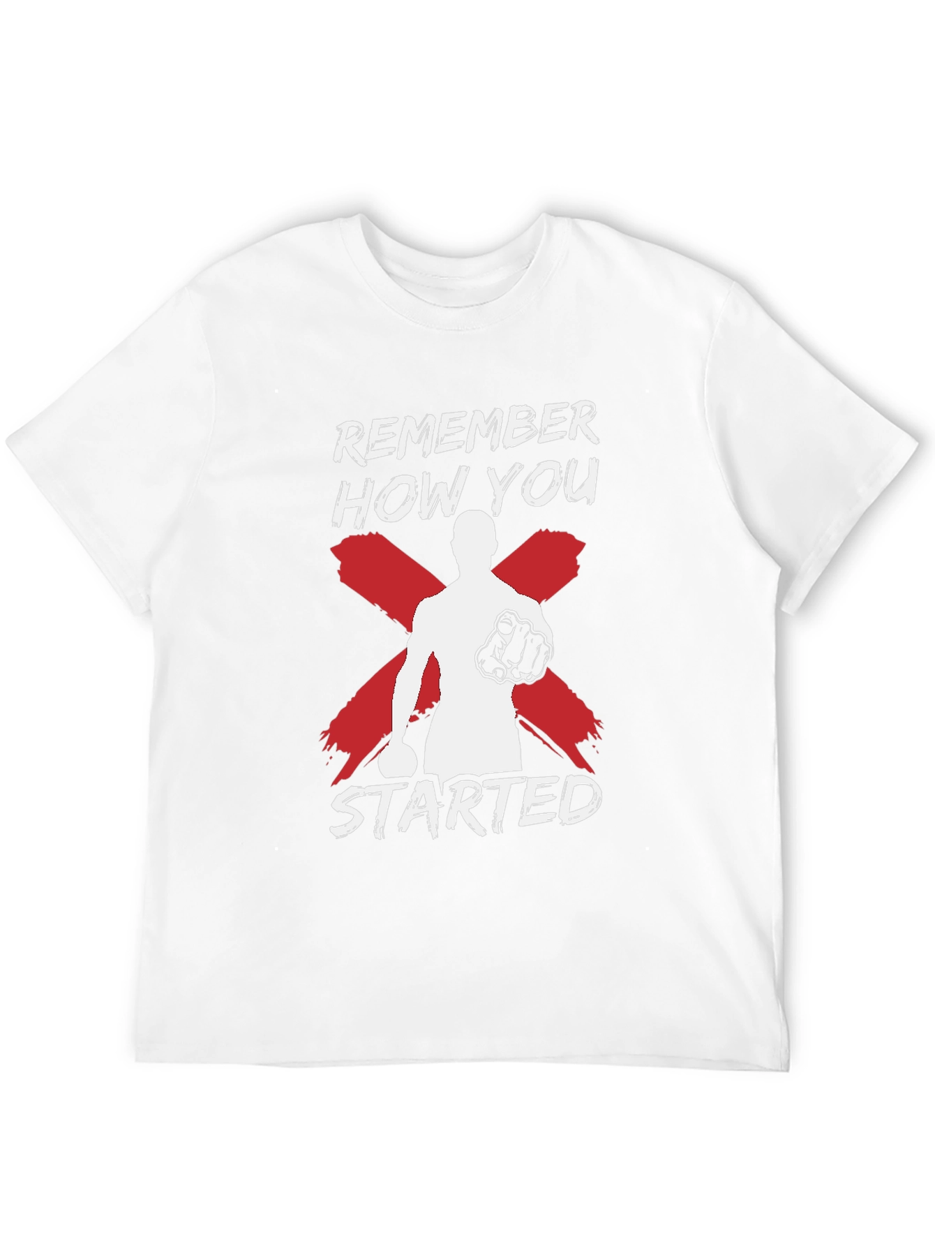 Remember How You Started Mens Graphic Tee