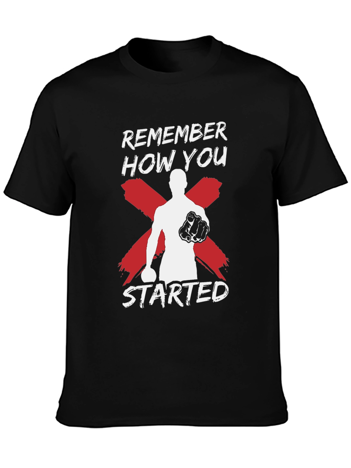Remember How You Started Mens Graphic Tee