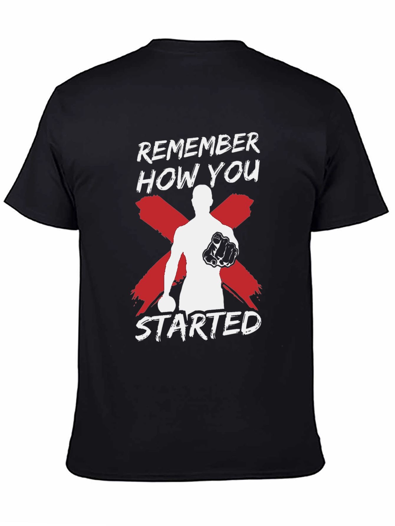 Remember How You Started Mens Graphic Tee