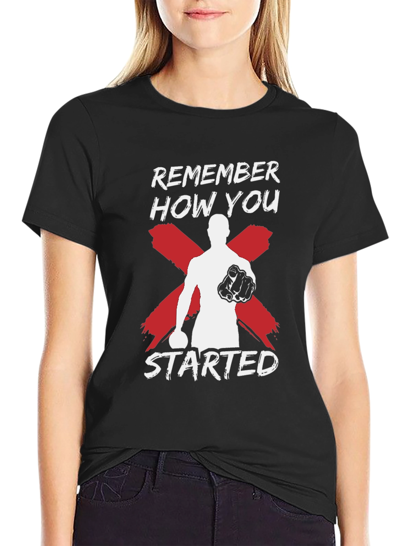 Remember How You Started Mens Graphic Tee