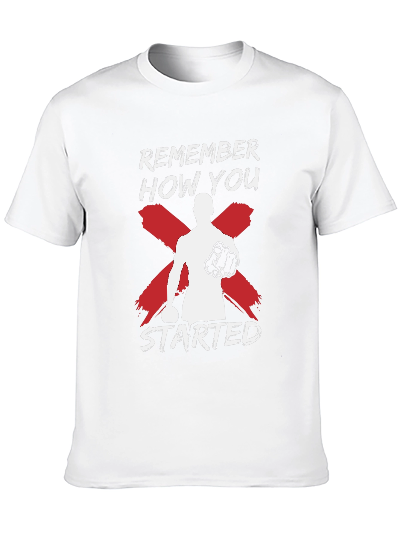 Remember How You Started Mens Graphic Tee